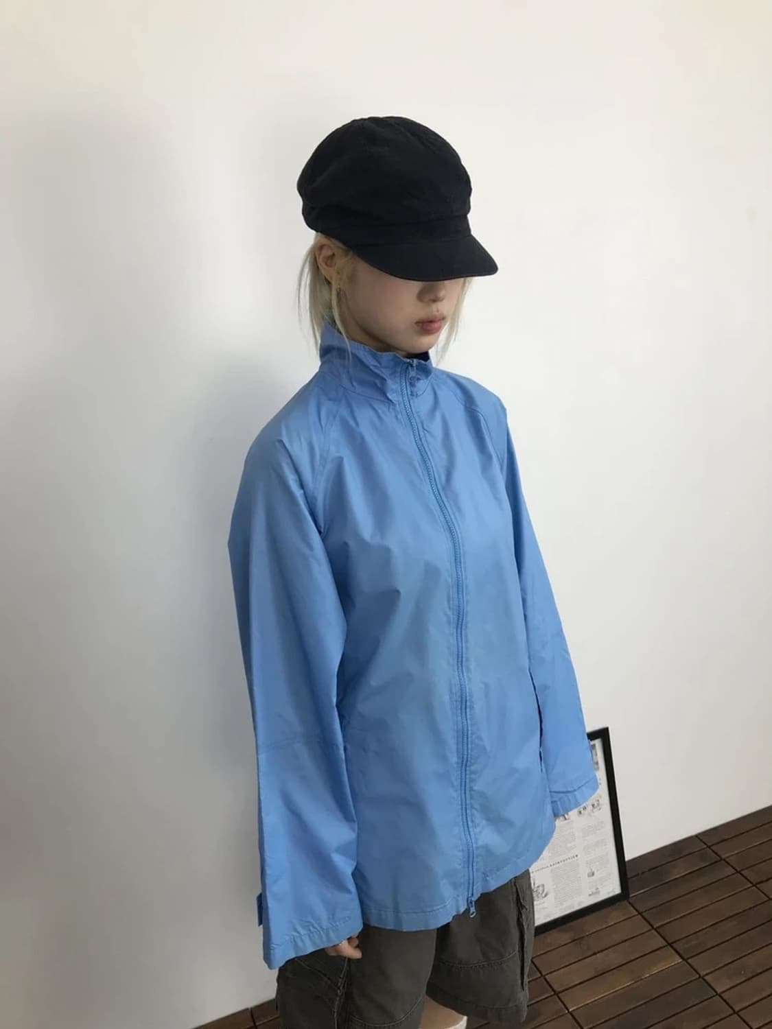 Armani Jeans Light Blue Windbreaker 상품이미지1