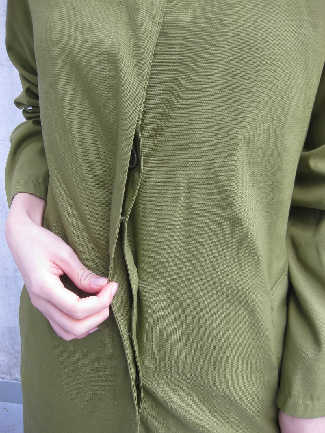 Spick and span 카키 자켓 코트  상품이미지9