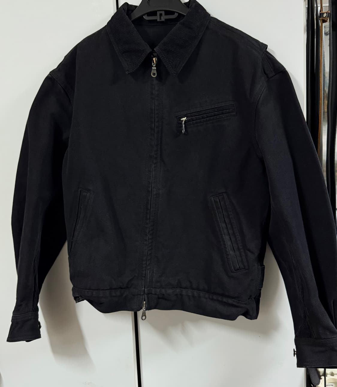 쿠어 오버다잉 페이디드 워크 자켓 상품이미지1