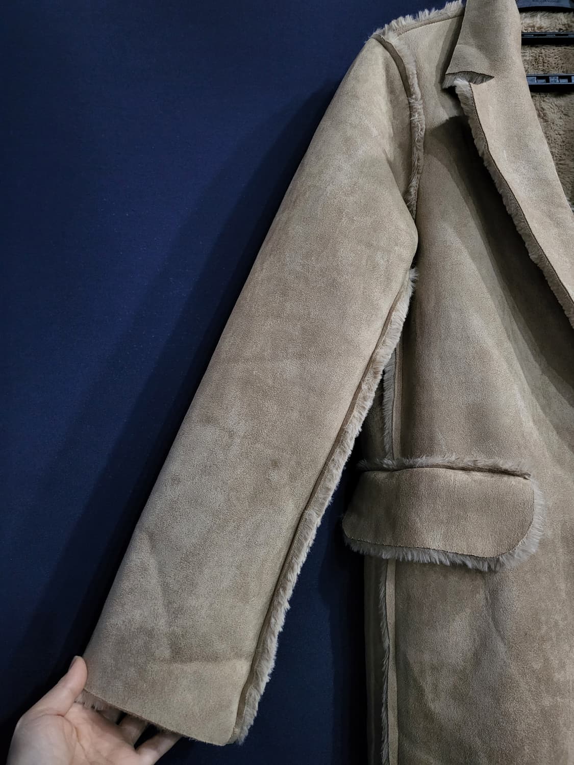 리버시블 양면 코트 상품이미지3