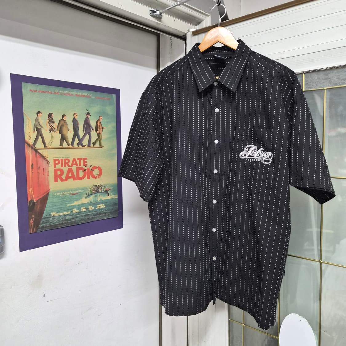 Joker Premium Sashiko Stitch 반팔 셔츠 상품이미지1