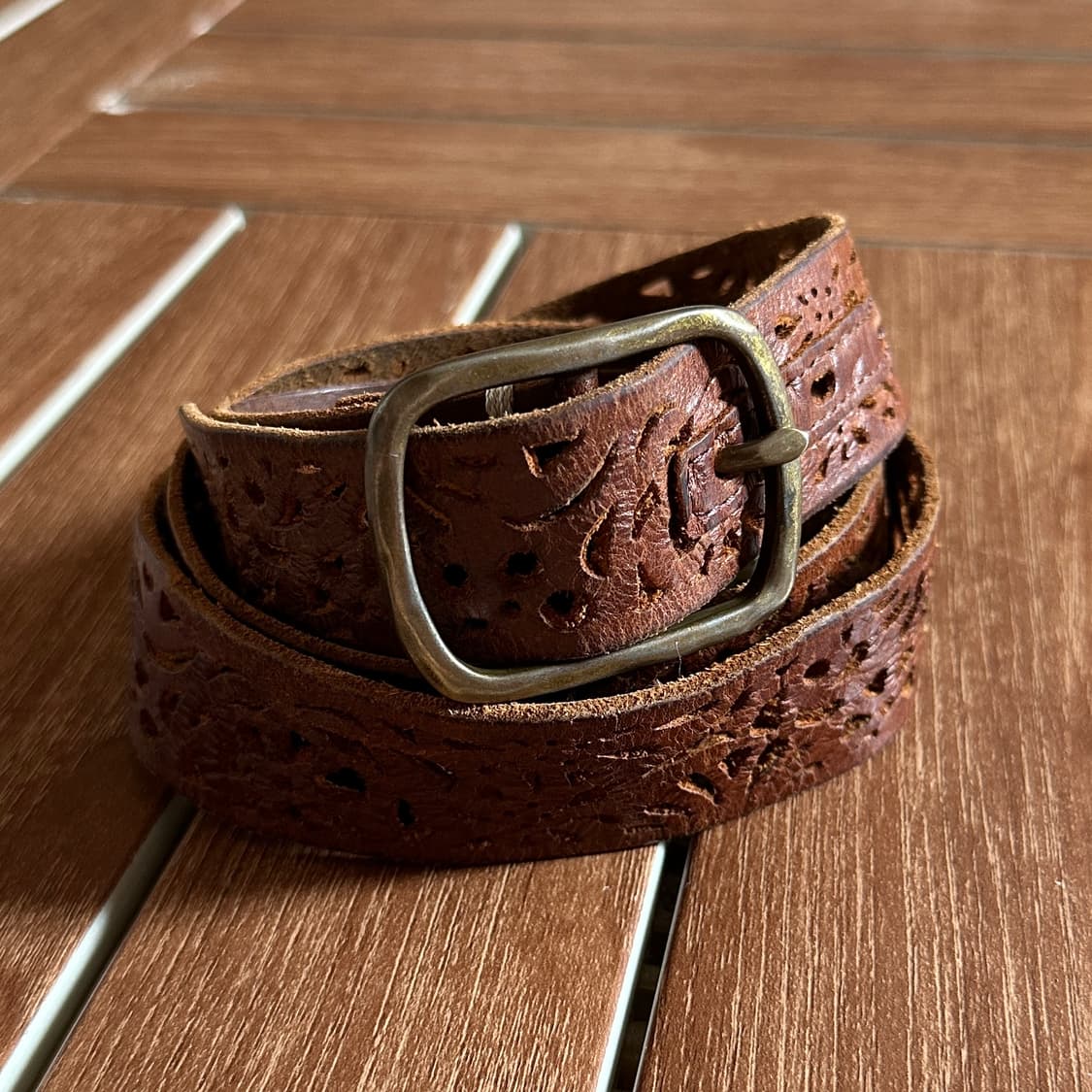 Shuca by Global Work ethnic leather belt 상품이미지3