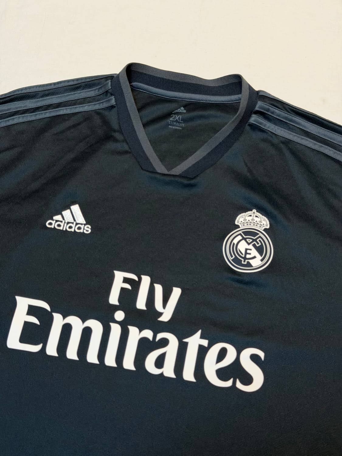 아디다스 18-19 레알마드리드 어웨이 유니폼 져지드 어웨이 유니폼 져지 상품이미지2