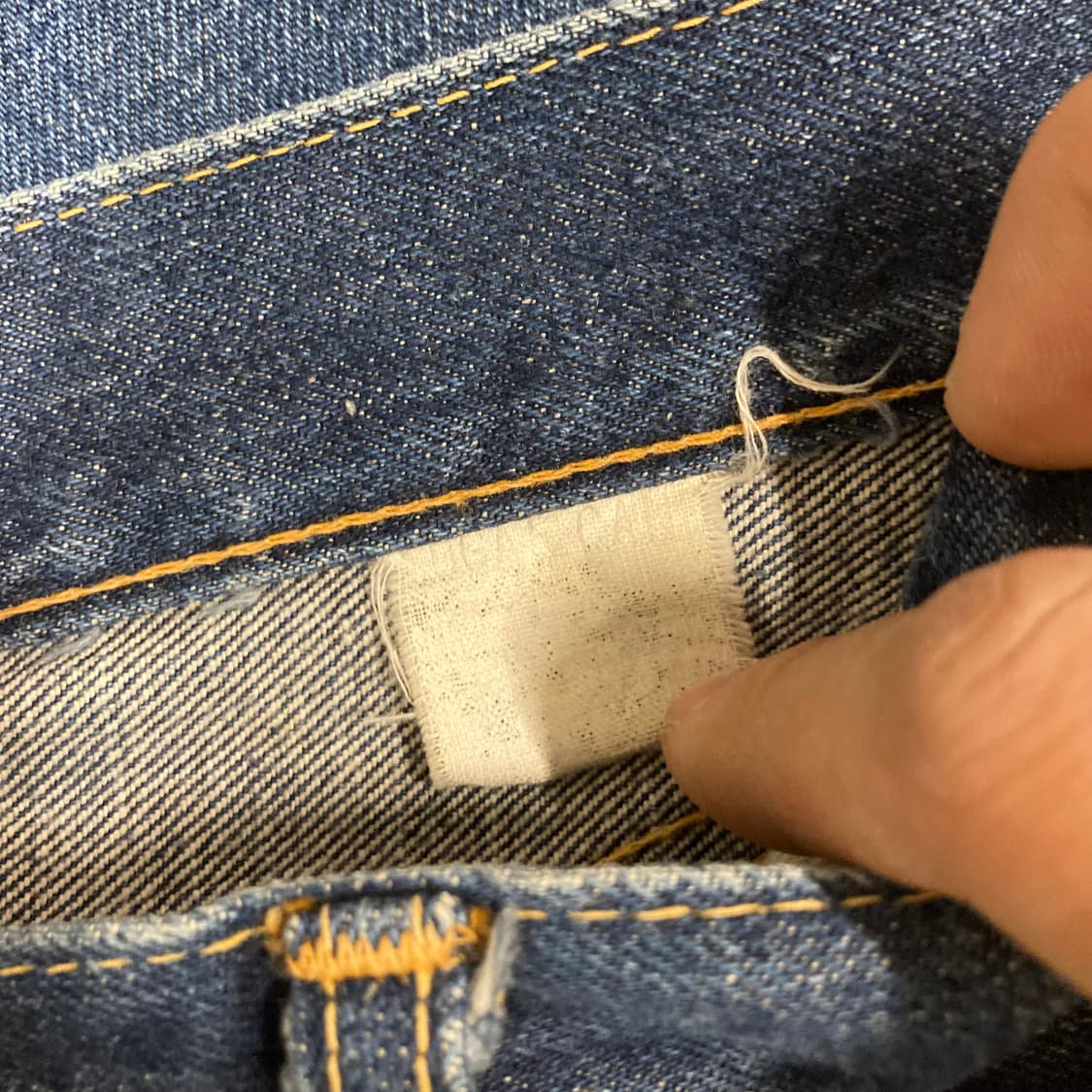 빈티지 슈가케인 워싱 셀비지 데님 팬츠 청바지 상품이미지8