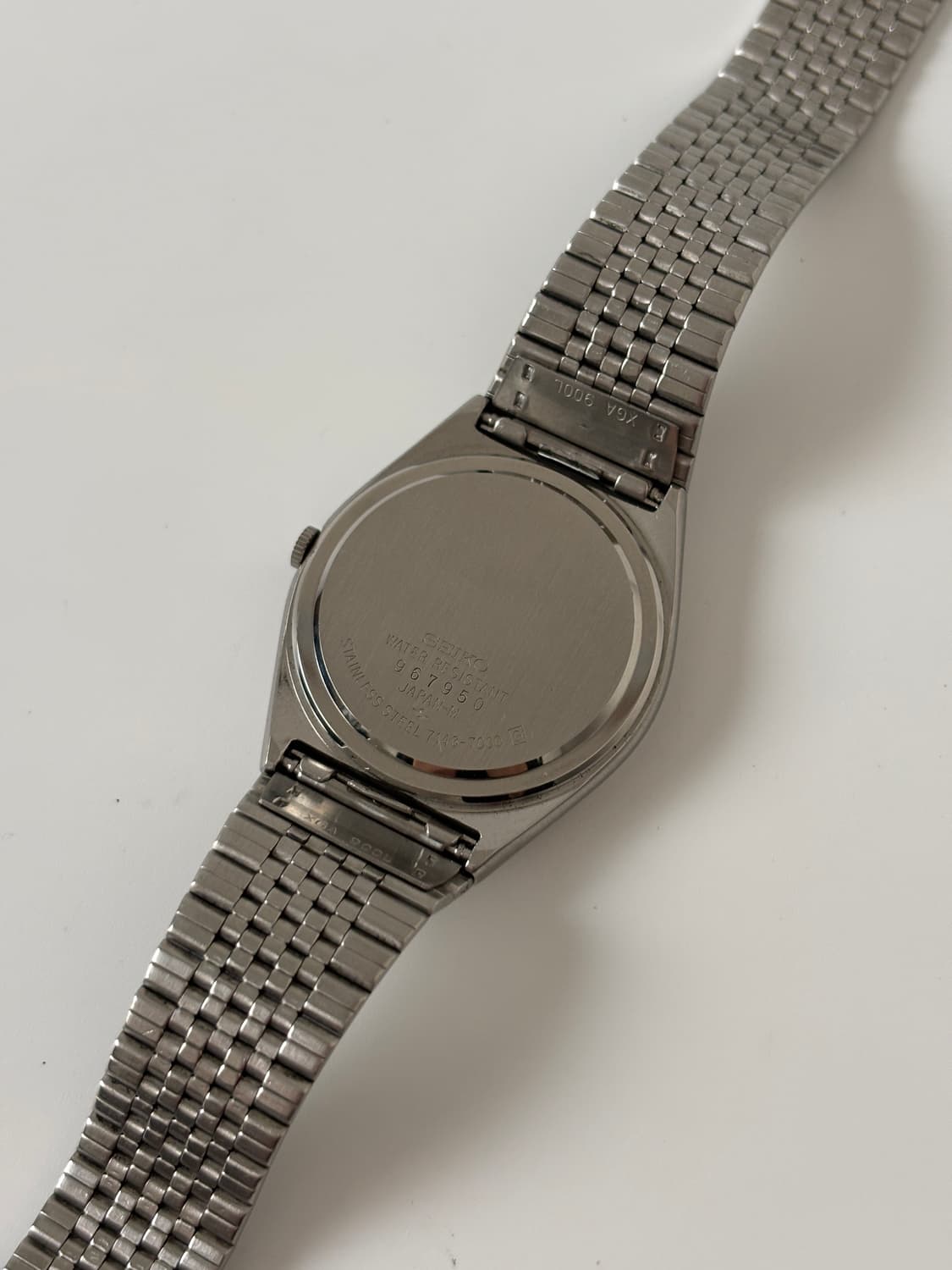 1980s Navy Dial Silver Lord Quartz 상품이미지7