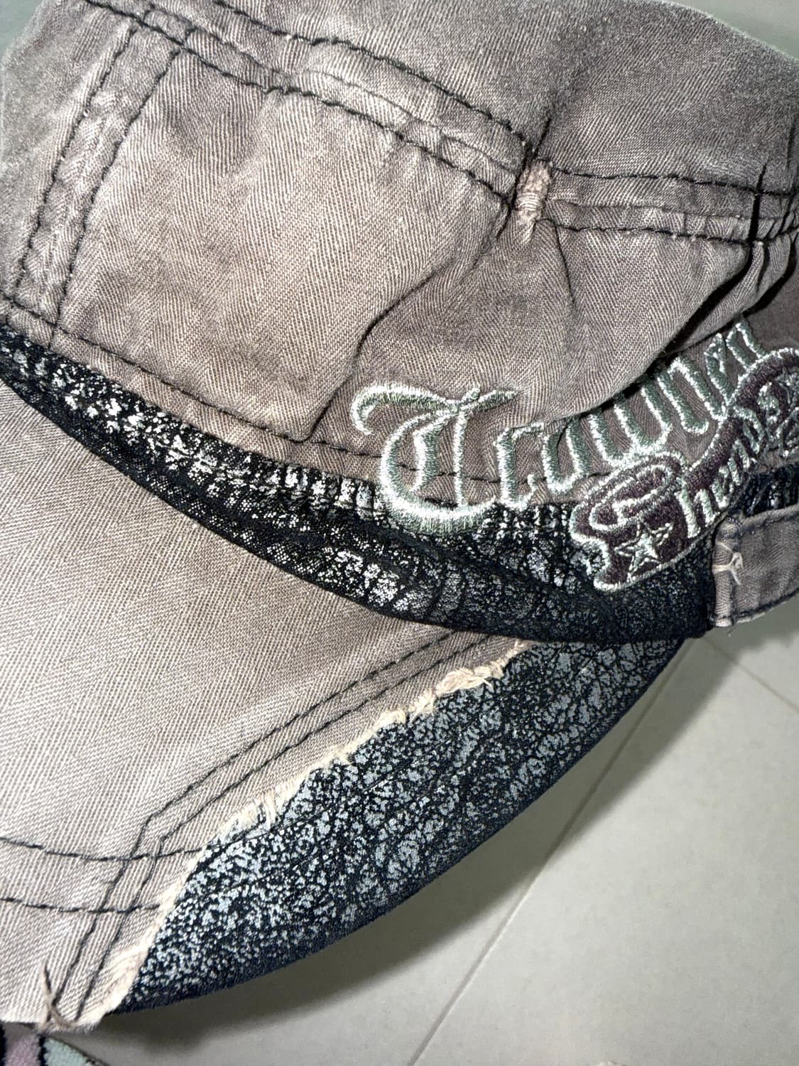 빈티지 펑크 00s y2k 모자 상품이미지2