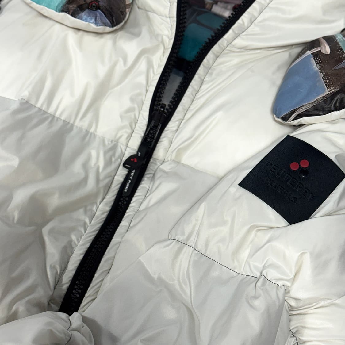 페트레이 리버시블 후드 롱 구스다운 패딩 상품이미지5