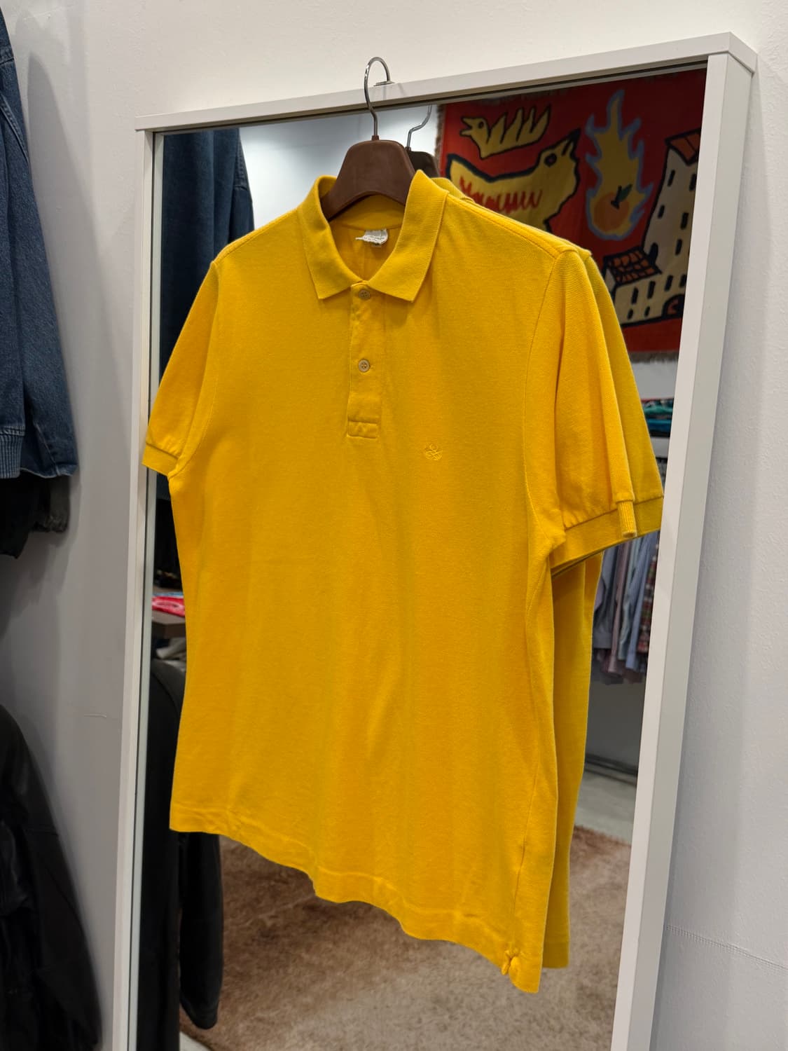 90s Benetton 베네통 카라티 pk 티셔츠 (made Italy) 상품이미지1