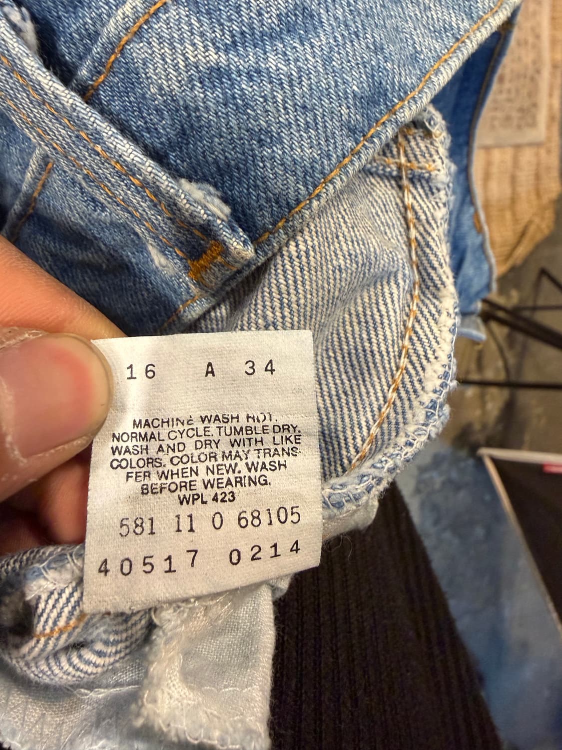 리바이스 517 MADE IN USA 상품이미지8