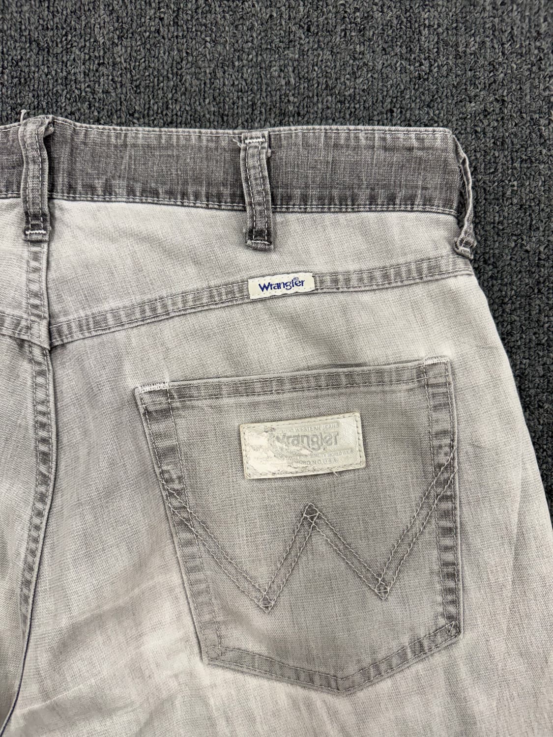 33)랭글러 빈티지 w3444 그레이 데님팬츠 상품이미지9