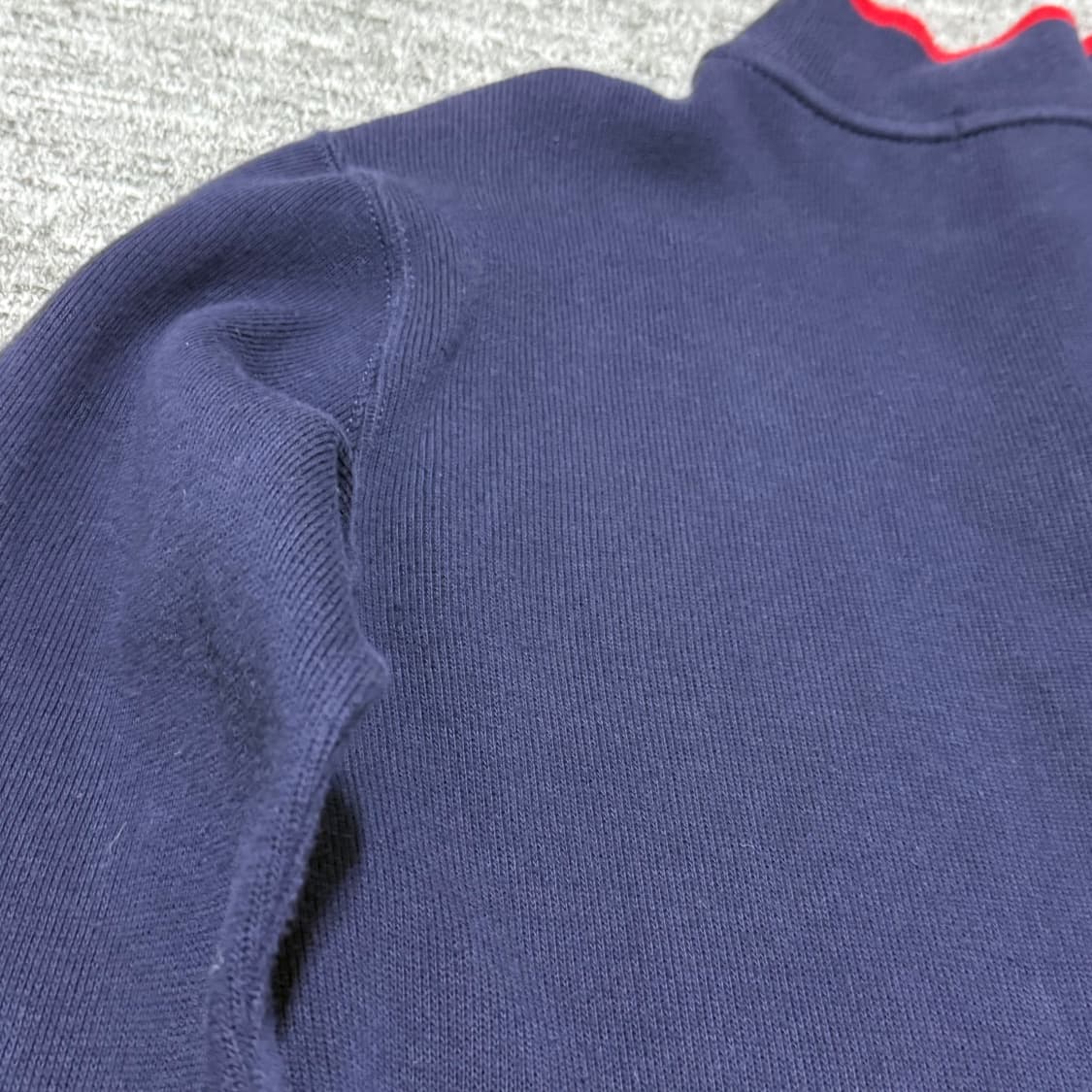 폴로 반집업 니트 (보이즈XL/성인90-95) 상품이미지7
