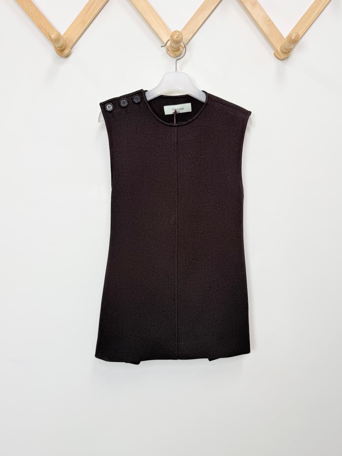 새상품 TheLoom 더룸 백오픈 베스트 상품이미지1