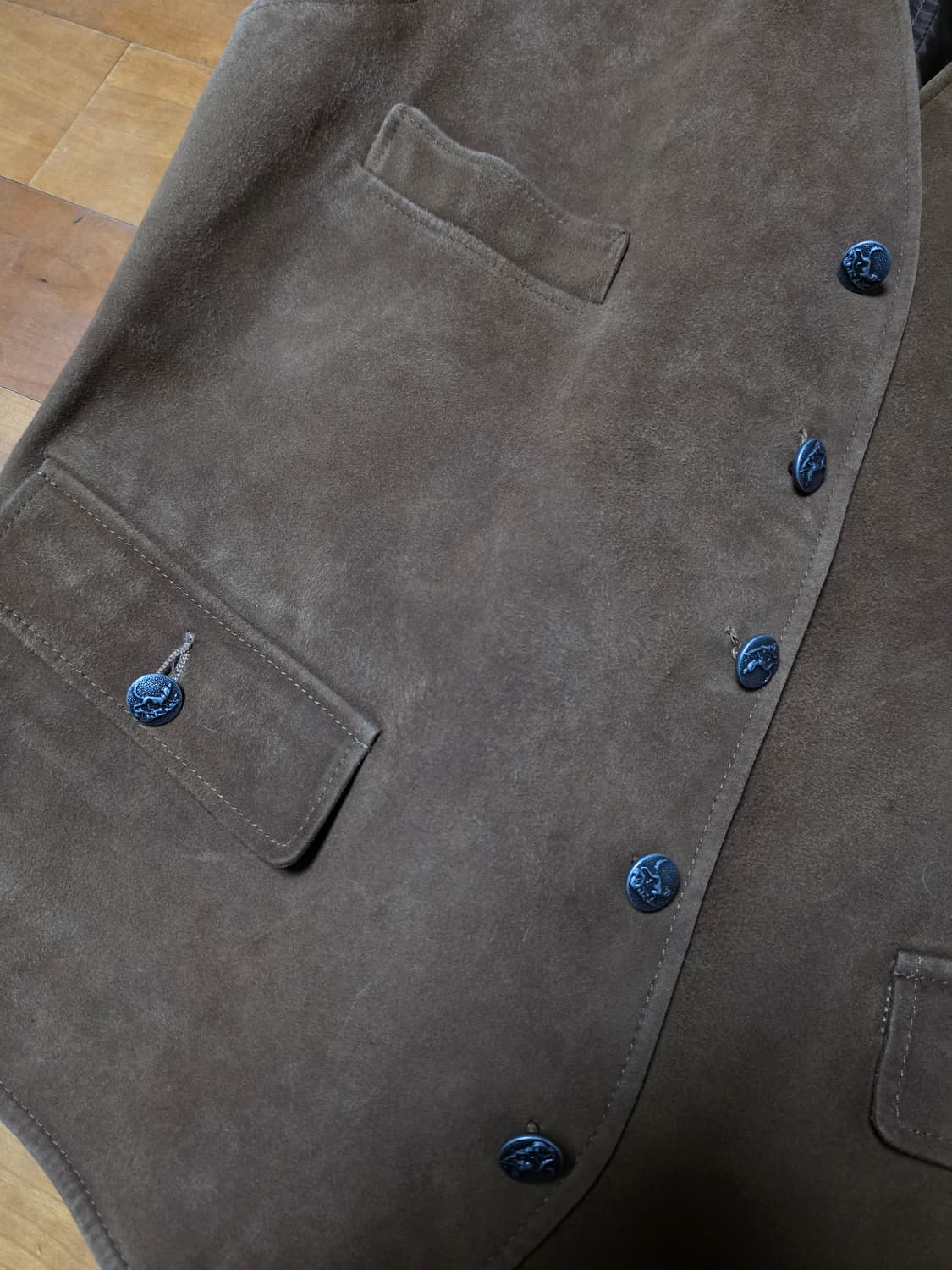 RRL 스웨이드 베스트 / M 사이즈 상품이미지2