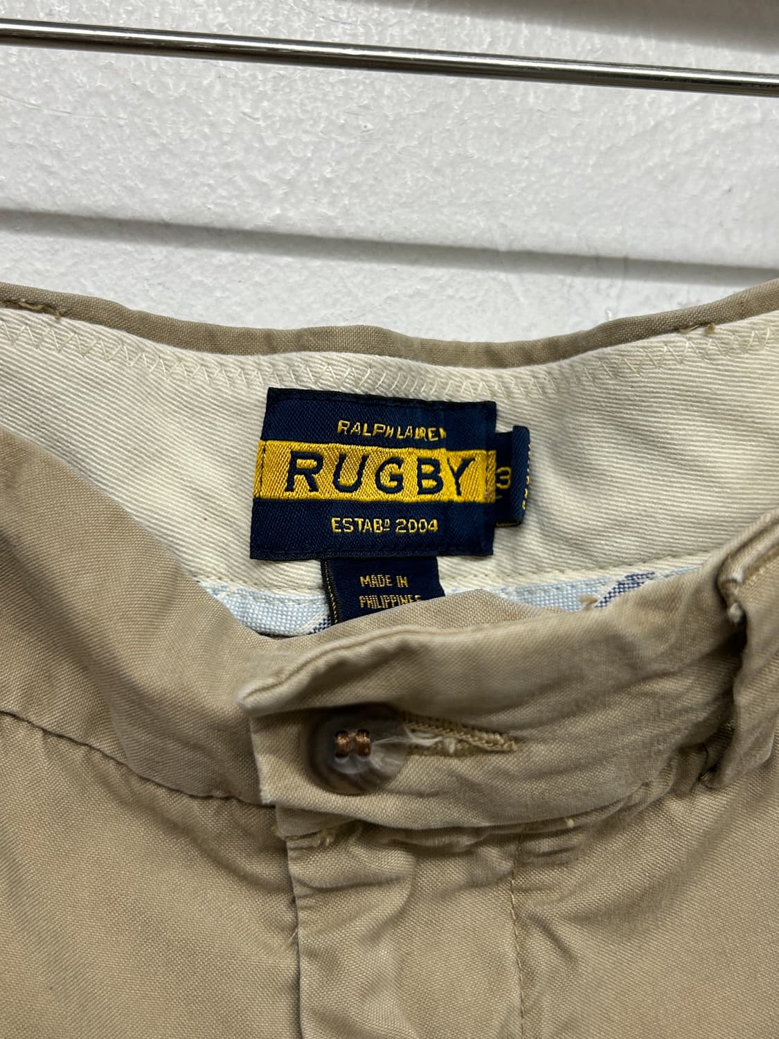 폴로 랄프로렌 럭비 스컬 자수 코튼 팬츠 상품이미지4