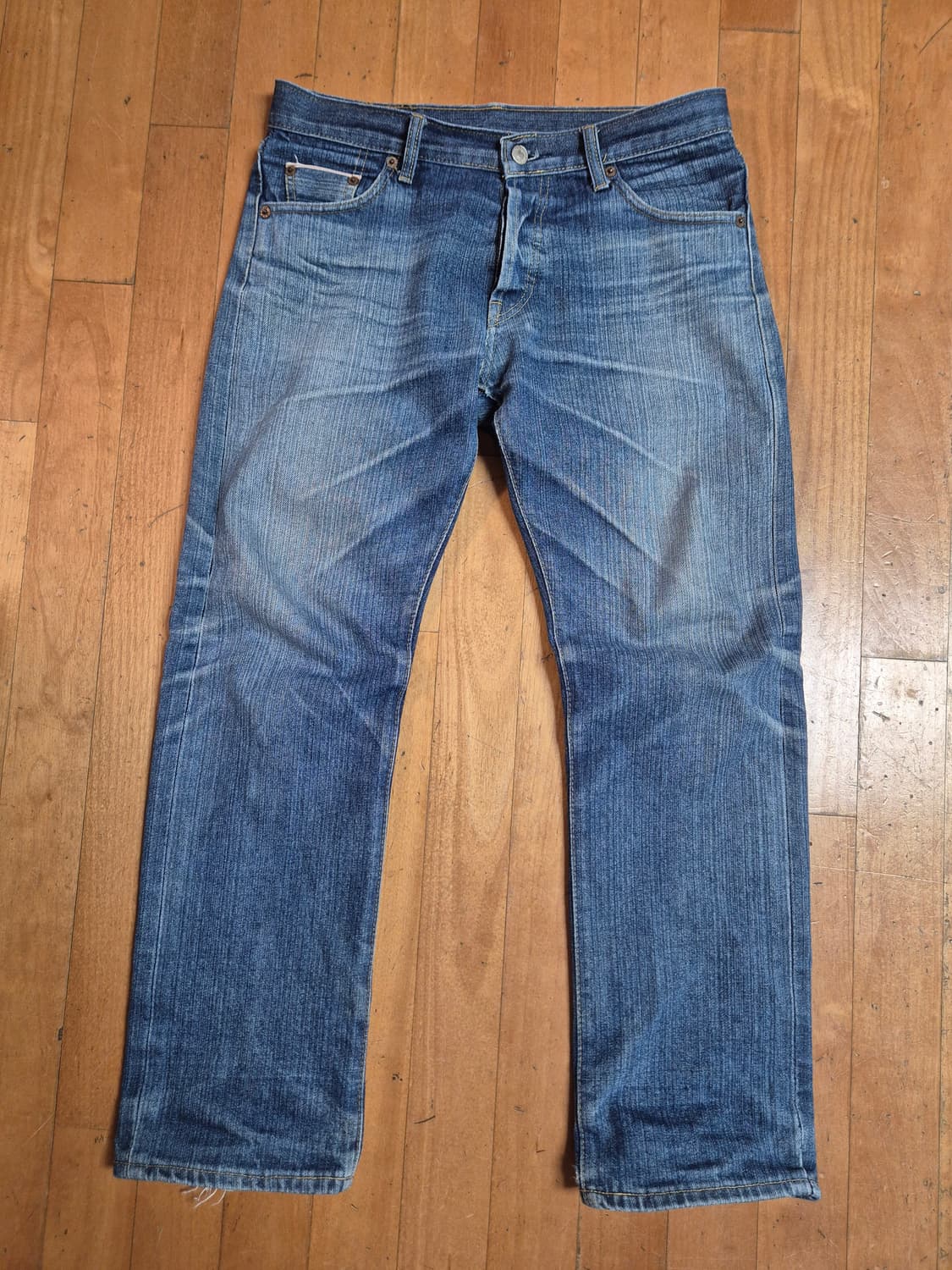 90s levis 501 빅E 데님팬츠 스트레이트핏 상품이미지3