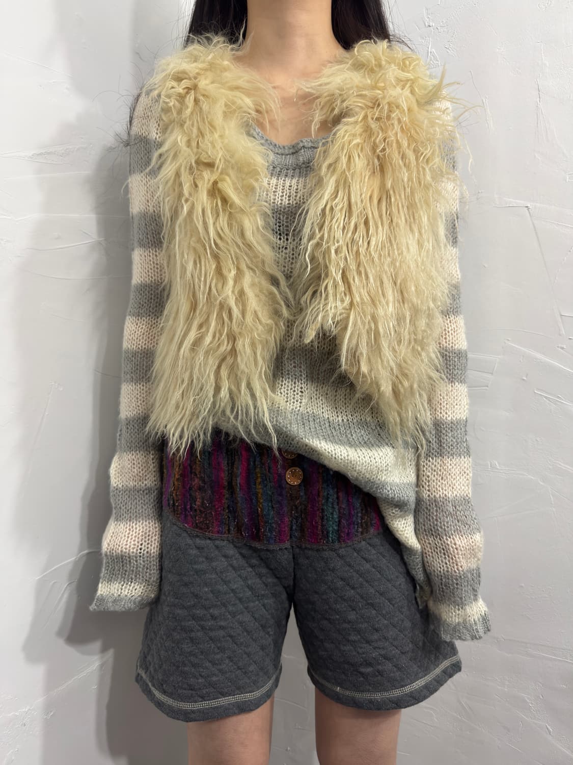 mue sheep fur vest 상품이미지1