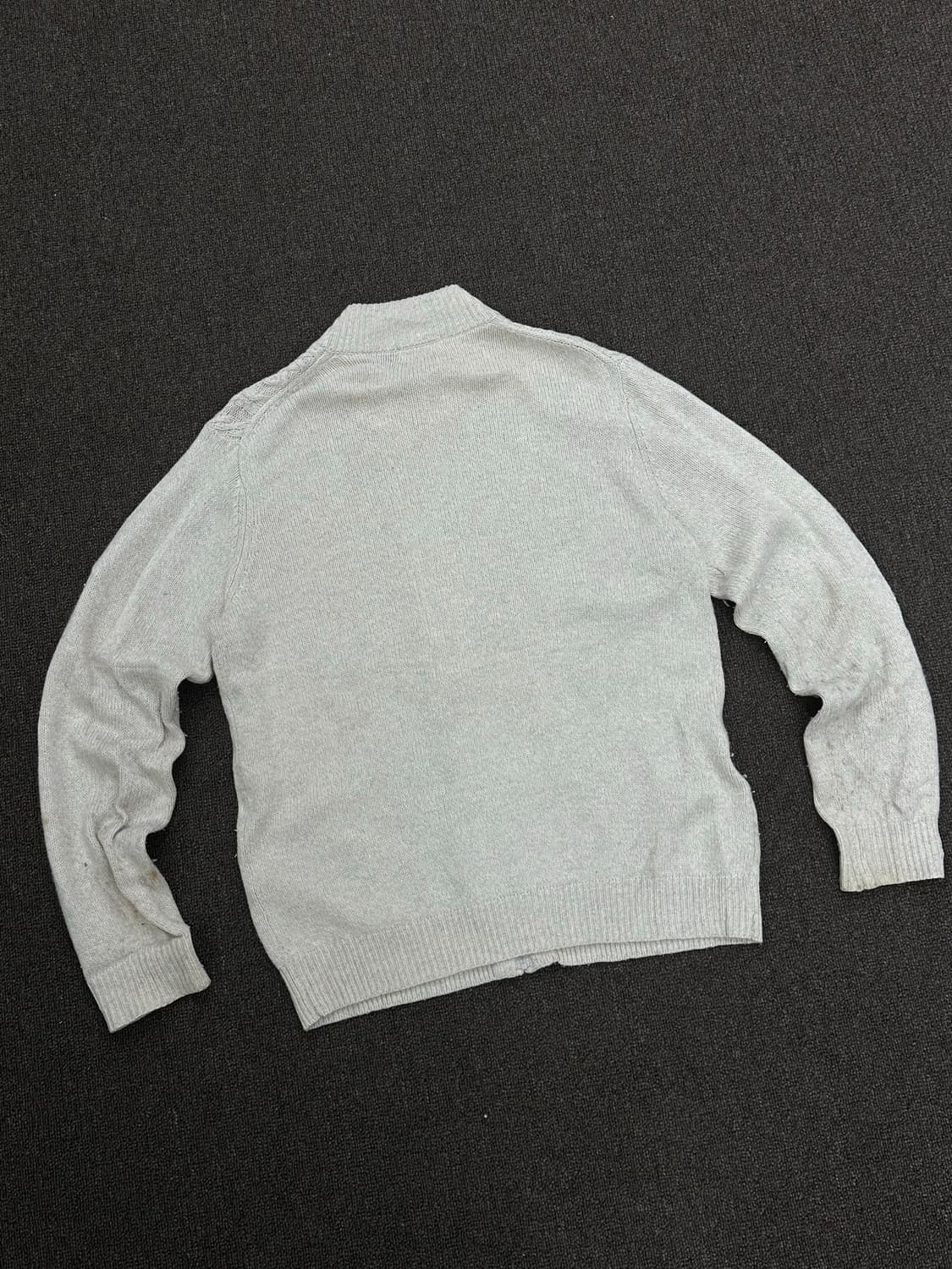 L)simple life 빈티지 케이블 풀집업 스웨터 상품이미지2