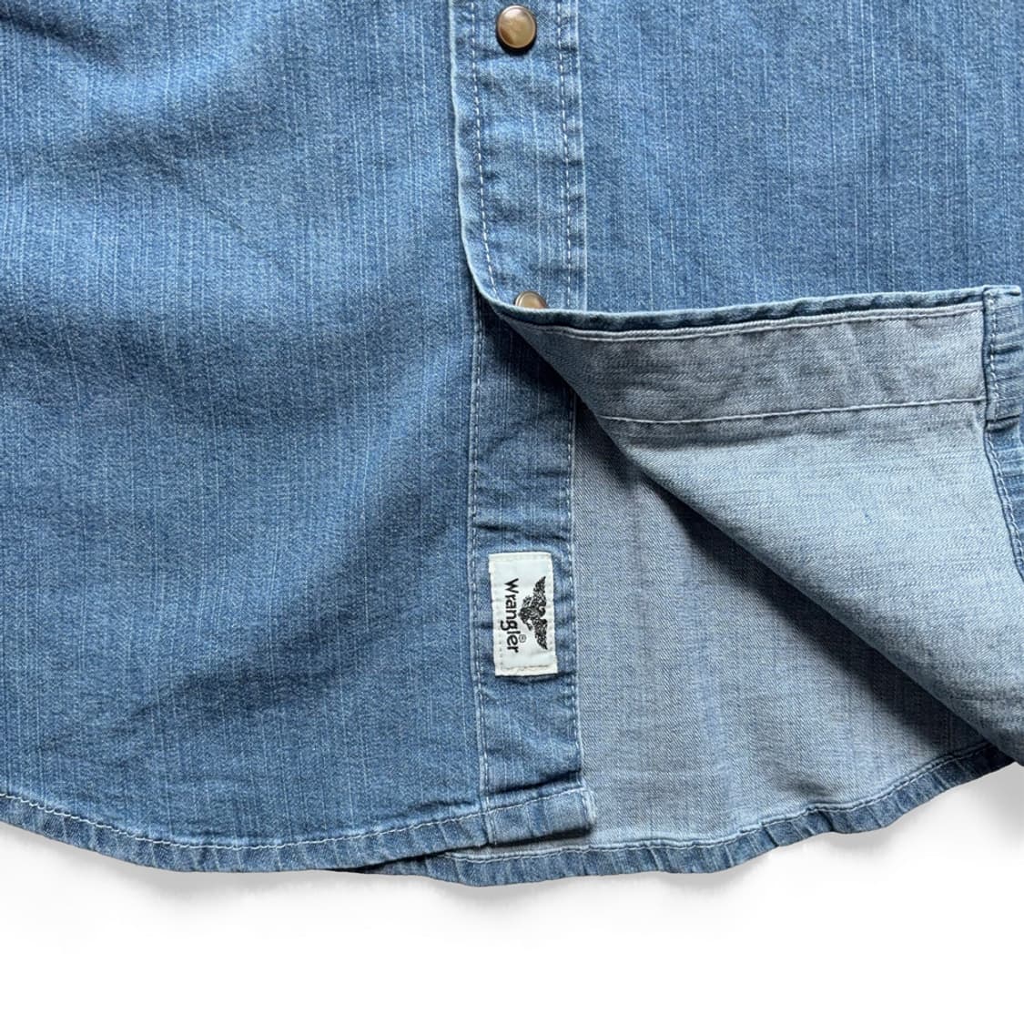 Wrangler 데님 웨스턴 셔츠 상품이미지6