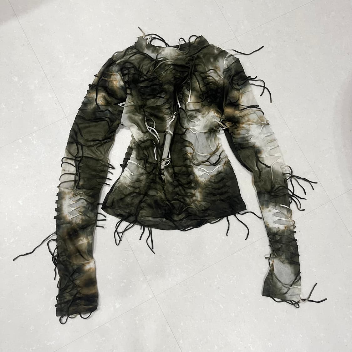 큐빈티지 샵502 옷장털기 오리엔탈 페어리무드 탑 상품이미지1