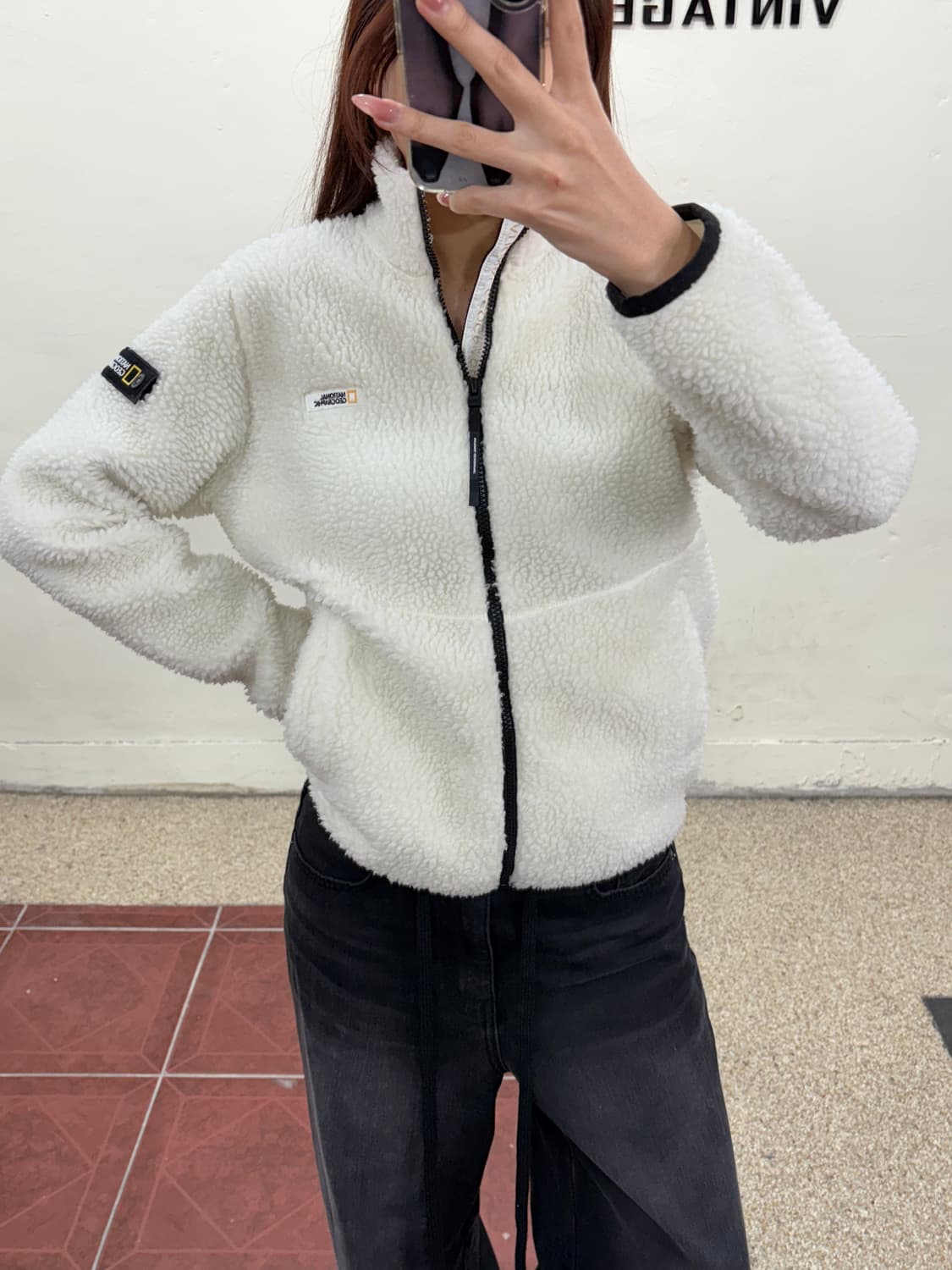 네셔널지오그래픽 후리스집업S 상품이미지8