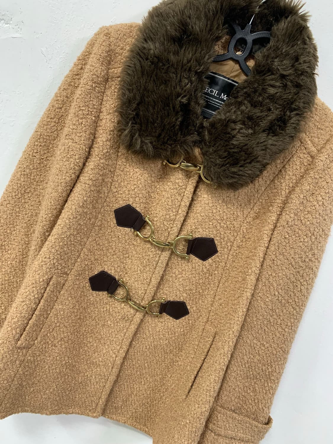 [CECIL MCBEE] 세실맥비 라떼갸루 코트 상품이미지5