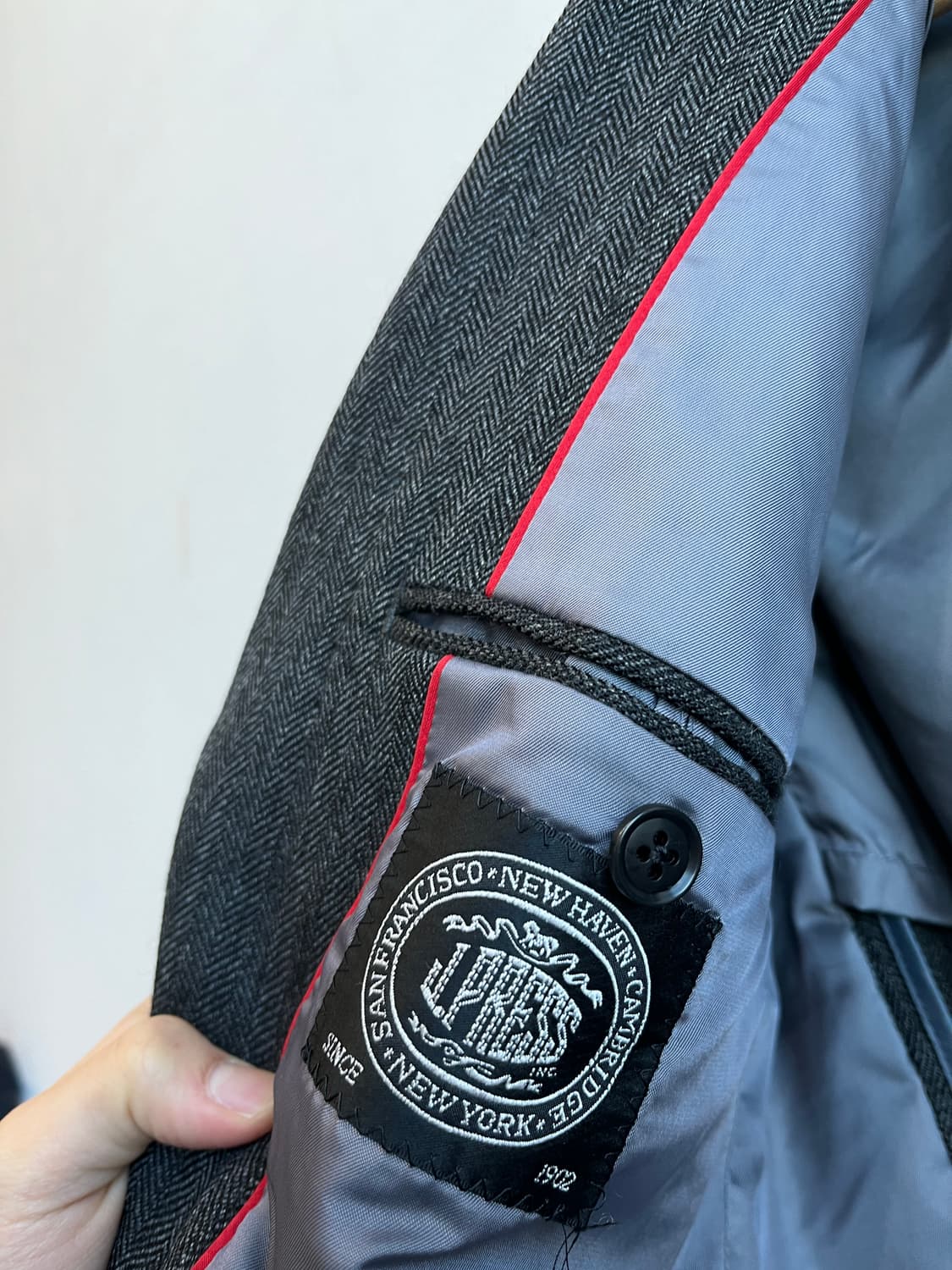 J PRESS 제이프레스 헤링본 울 블레이저 자켓 상품이미지3