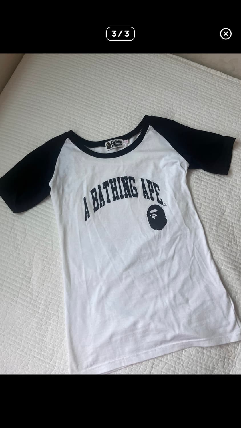 bape 여성 나그랑 반팔 상품이미지4