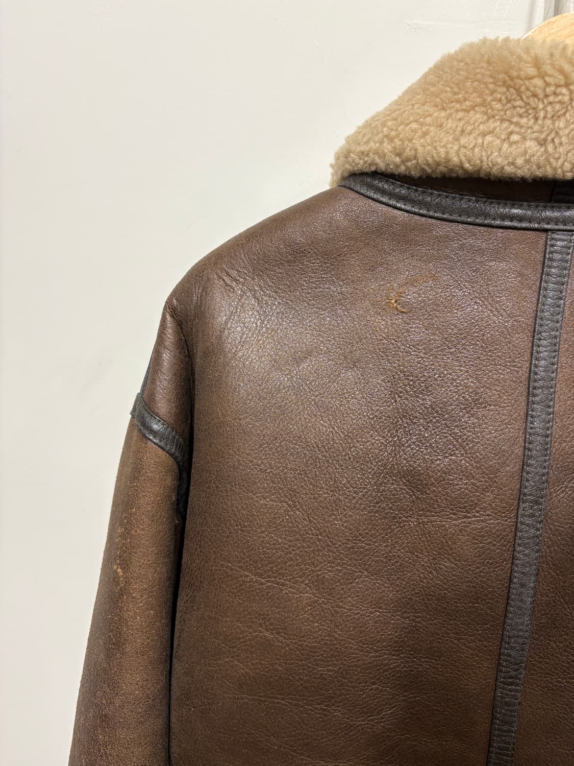 오리지널 B-3 램스킨 무스탕 자켓 상품이미지4