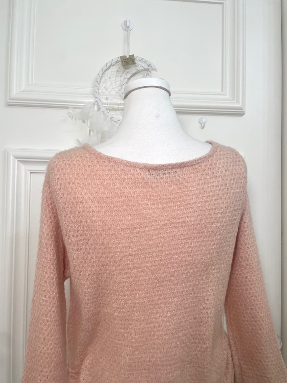 coral side lace-up basic knit top 상품이미지4