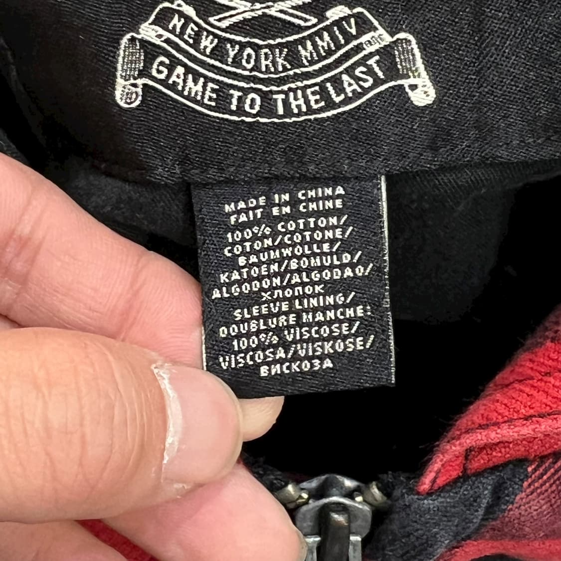  럭비 랄프로렌 체크 후드집업 y14005 상품이미지8