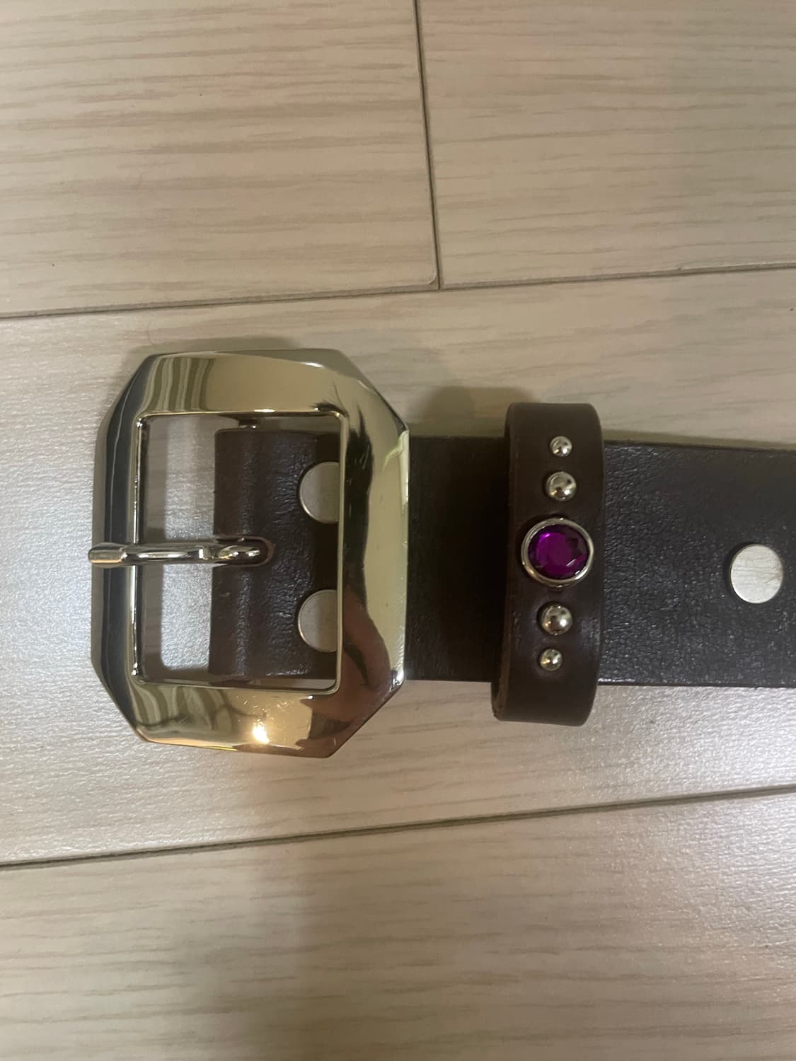 MASTERPIECE Hand made Stud Belt 상품이미지2