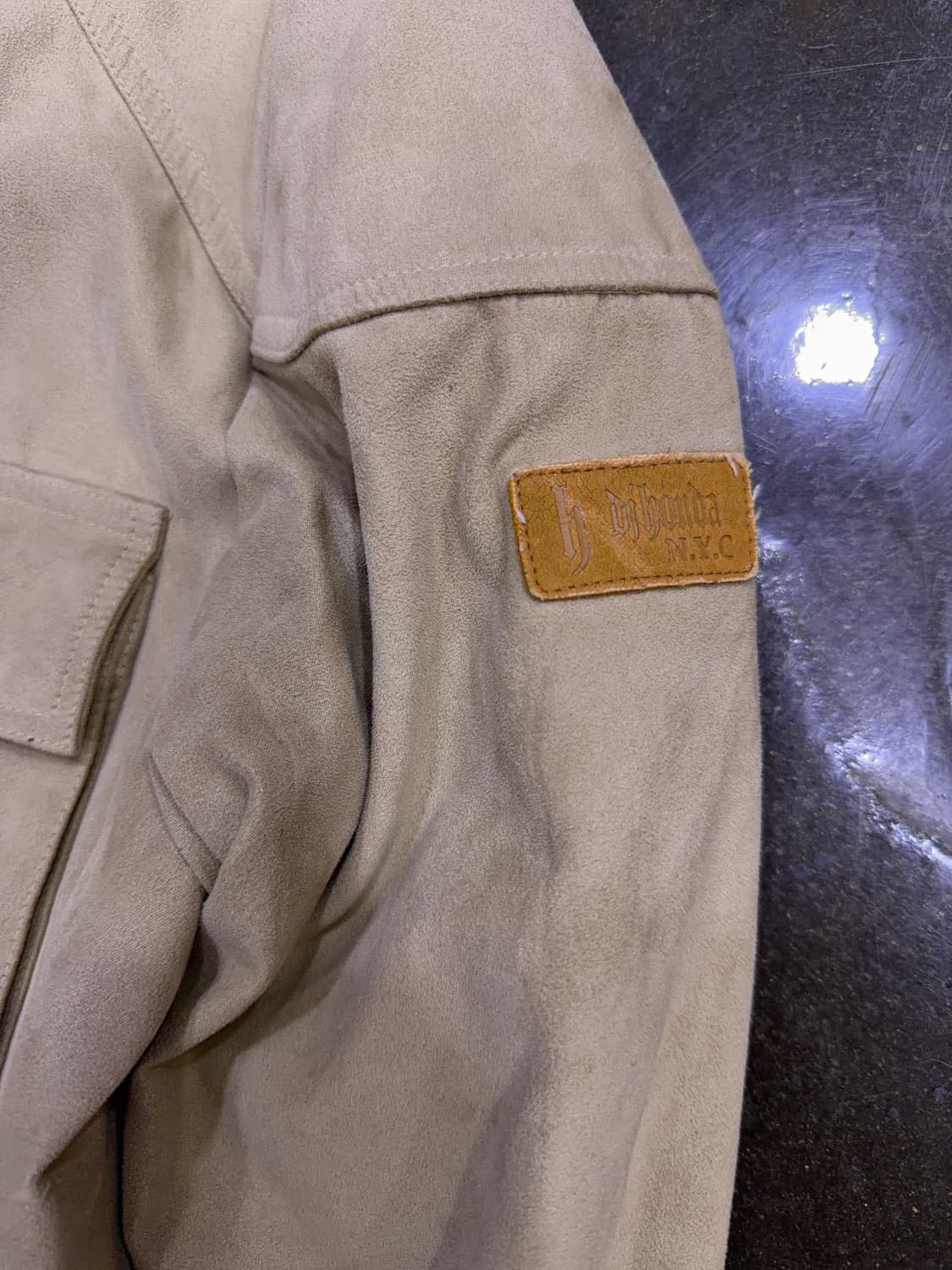 DJ Honda 에코 스웨이드 필드자켓 야상 베이지 L 상품이미지5