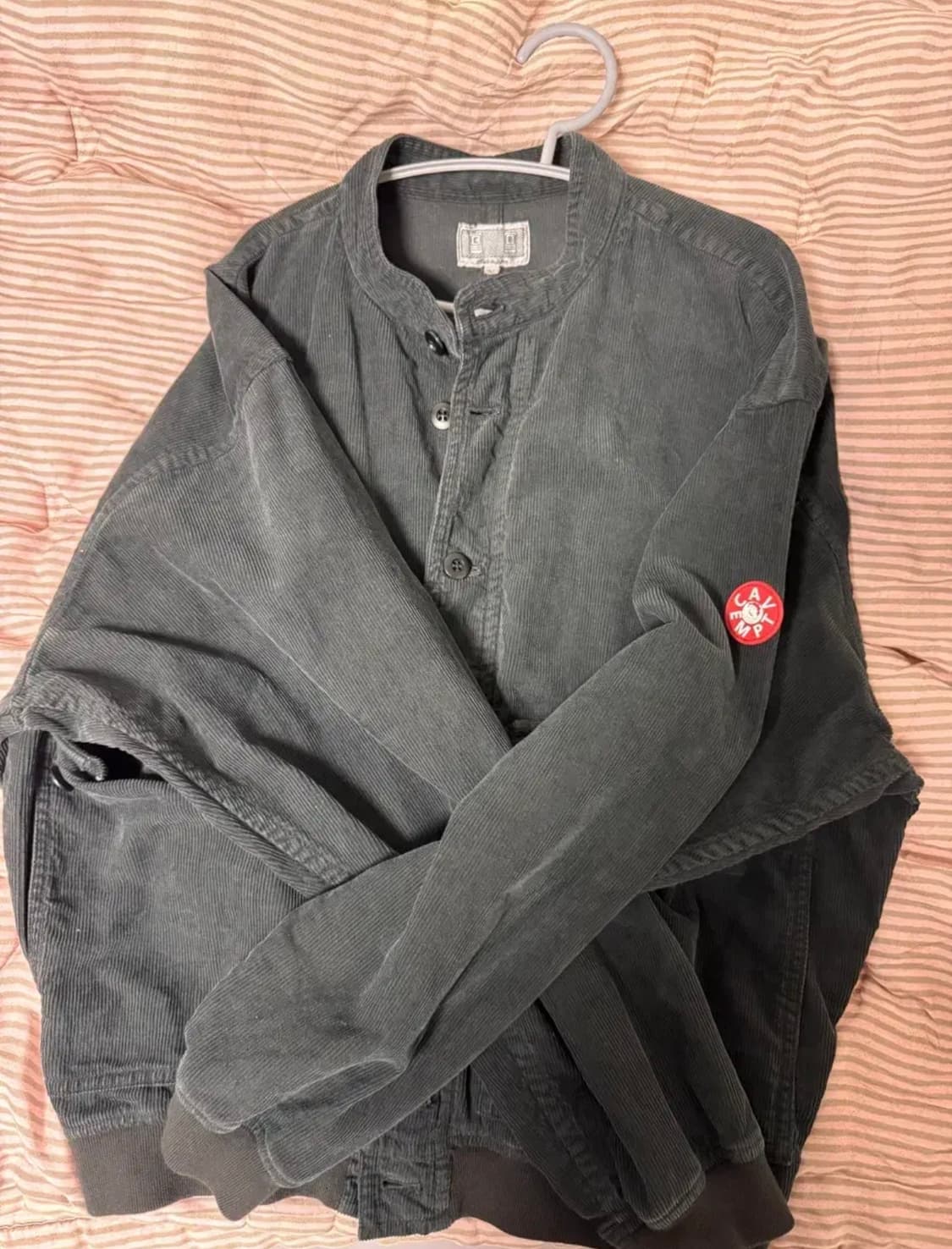 [M] 카브엠트 오버다이 코듀로이 버튼 자켓 상품이미지1