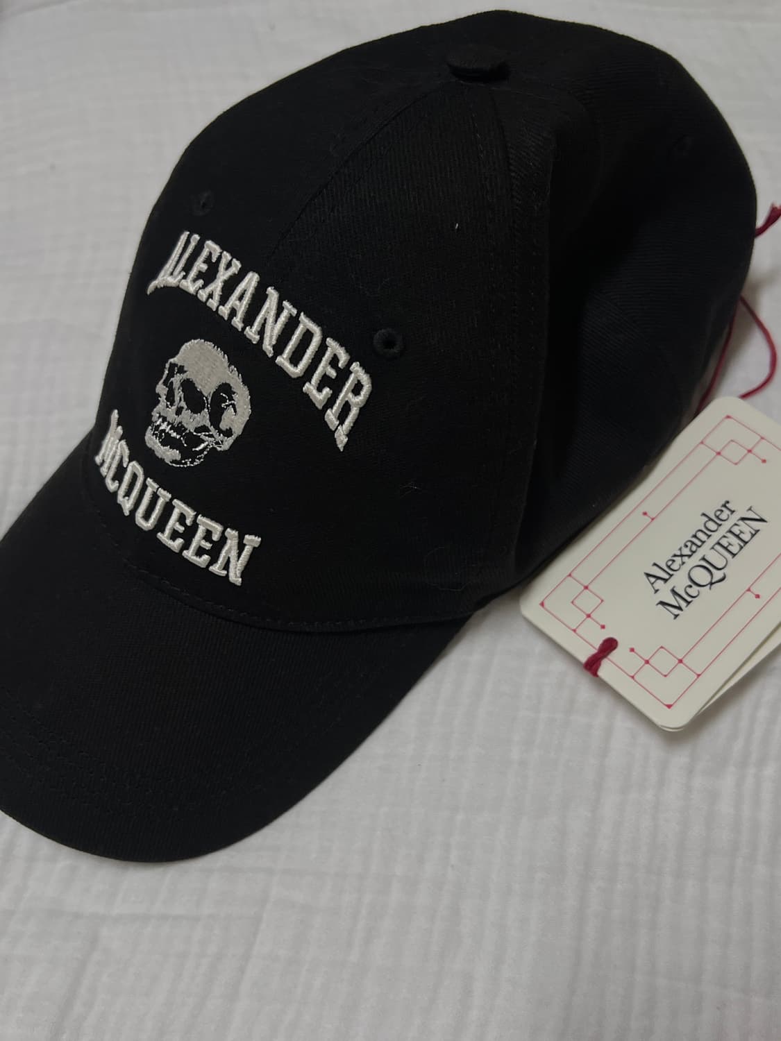 알렉산더맥퀸 스컬 볼캡 상품이미지1
