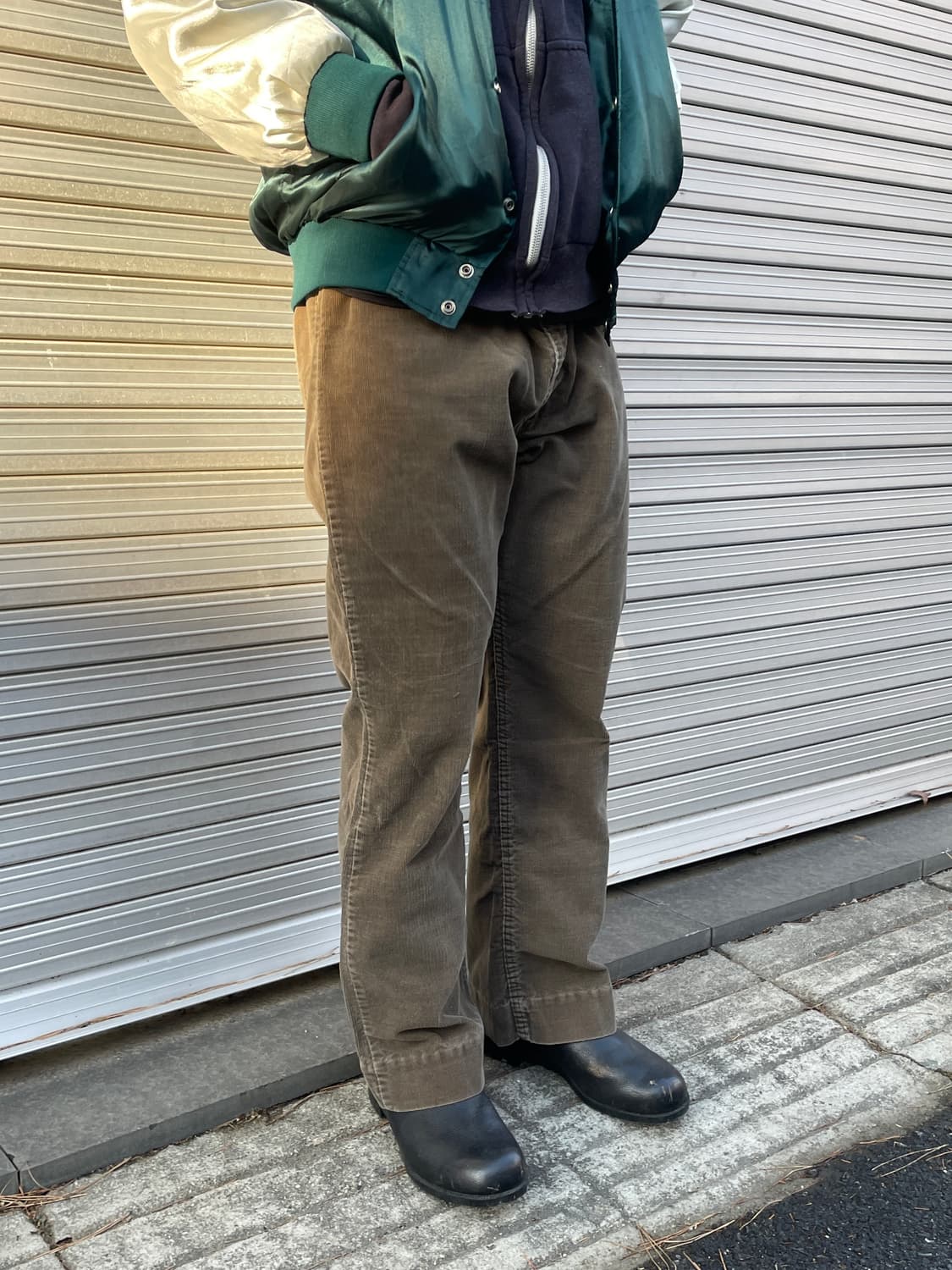 70s Levis 517 Coduroy Brown pants 상품이미지5