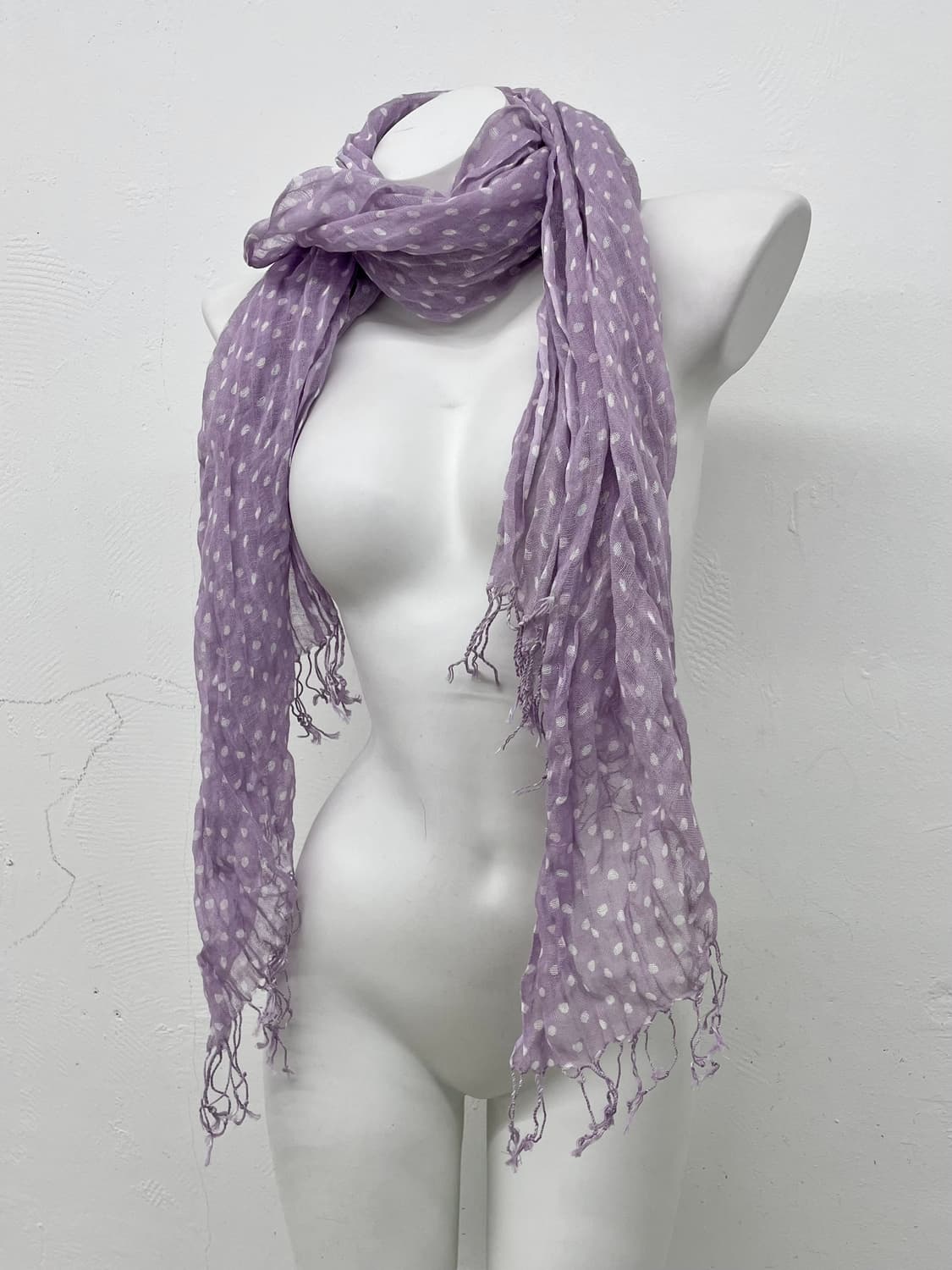 너드모리 도트 머플러  상품이미지1