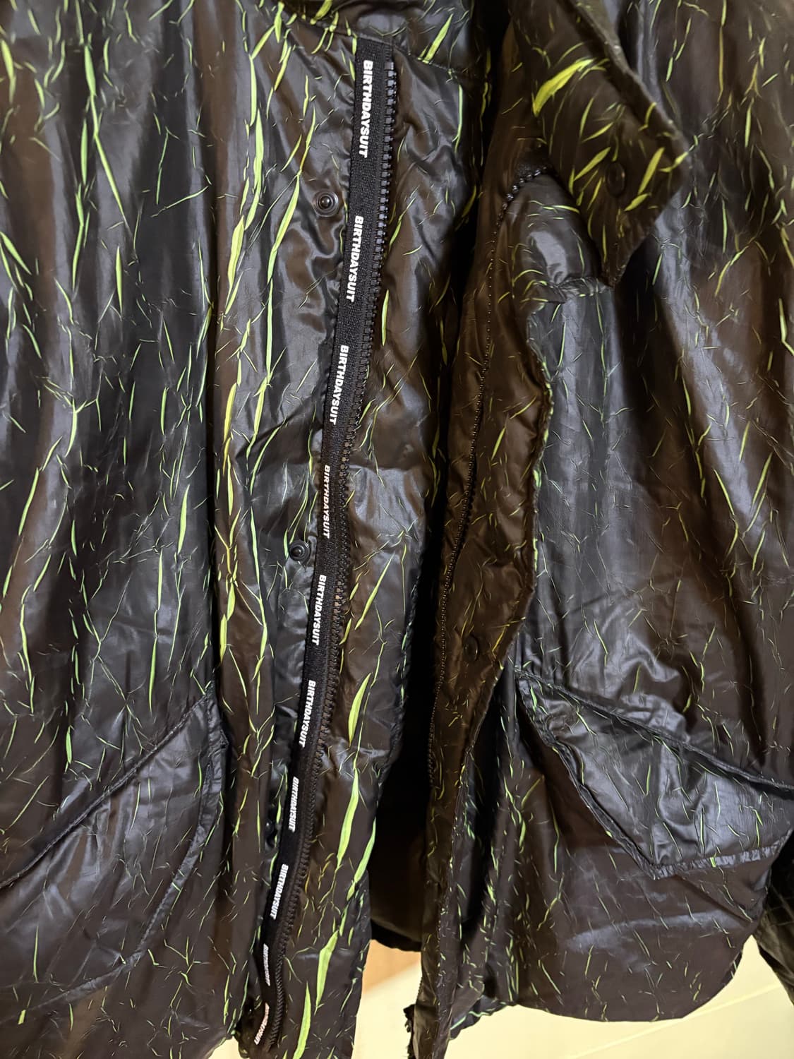 CRINKLE DOWN PUFFER (GREEN) 상품이미지2