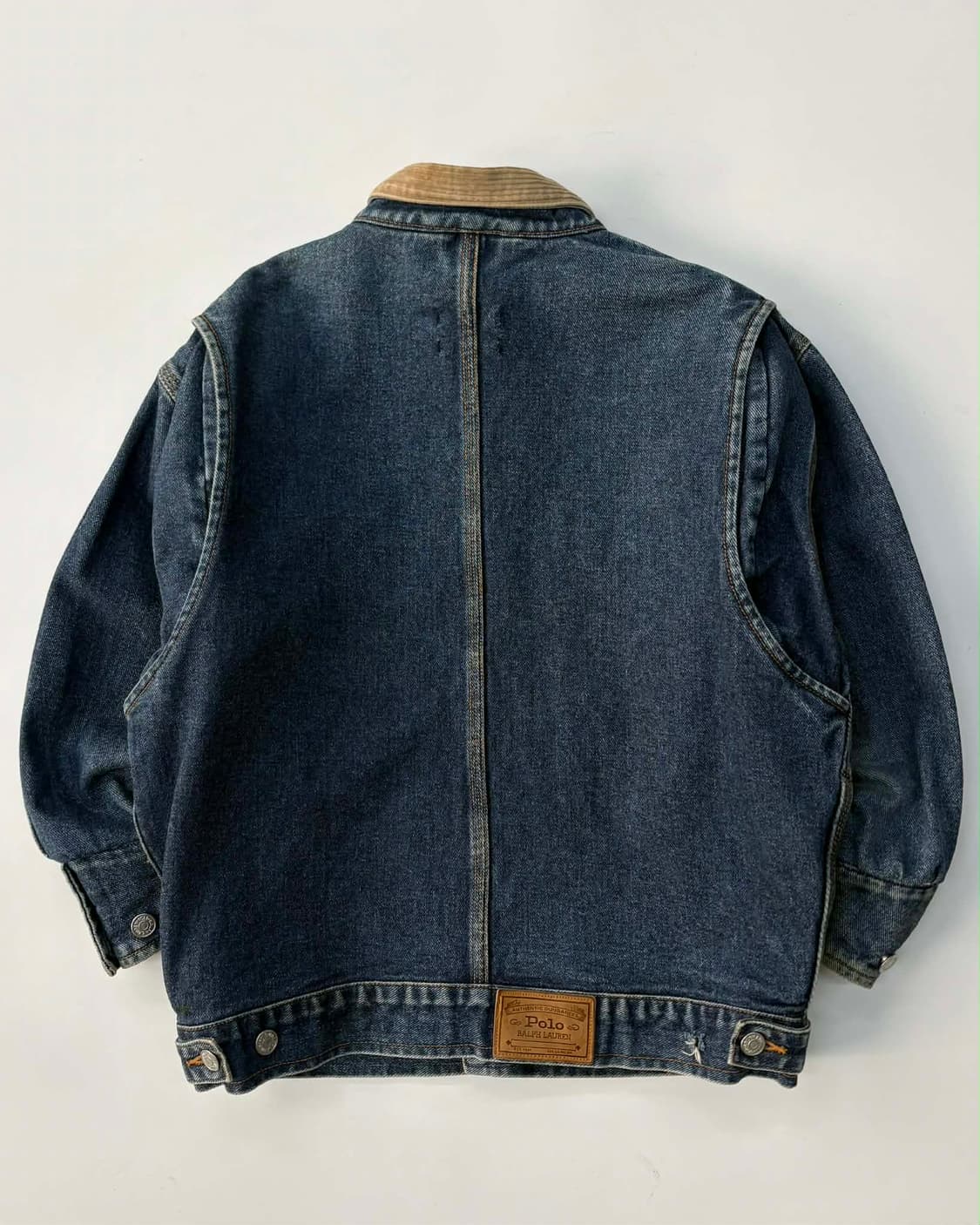 [M] 90s 폴로 랄프로렌 덩가리 데님 워크 자켓 상품이미지2