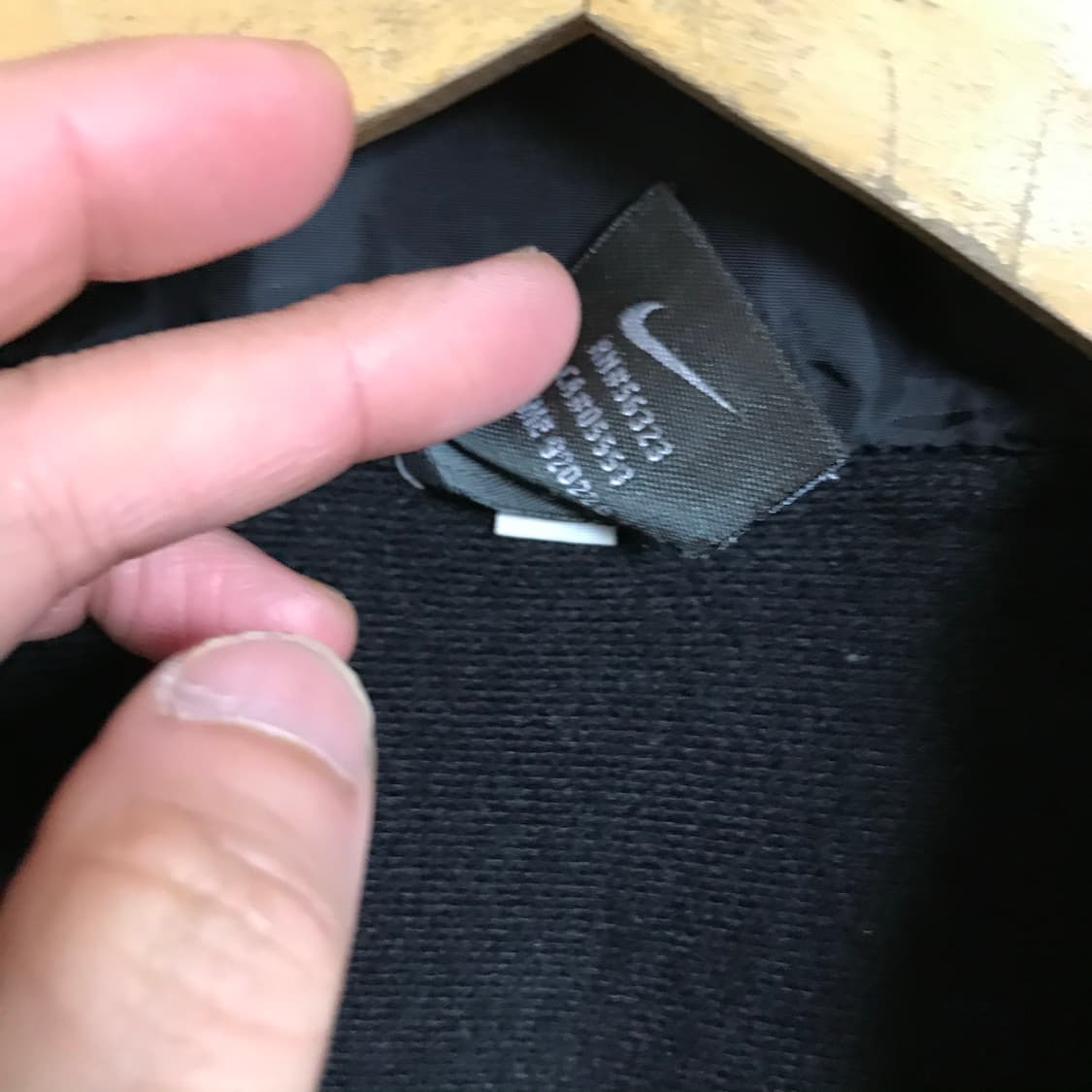 나이키 검정 스우시 바람막이 상품이미지4