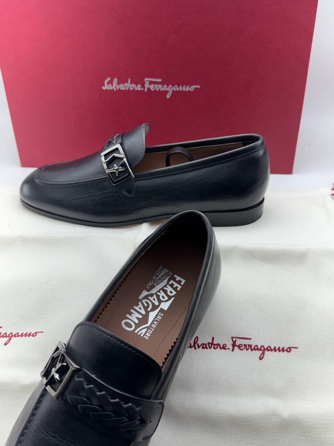 정품)페라가모255/260 상품이미지8