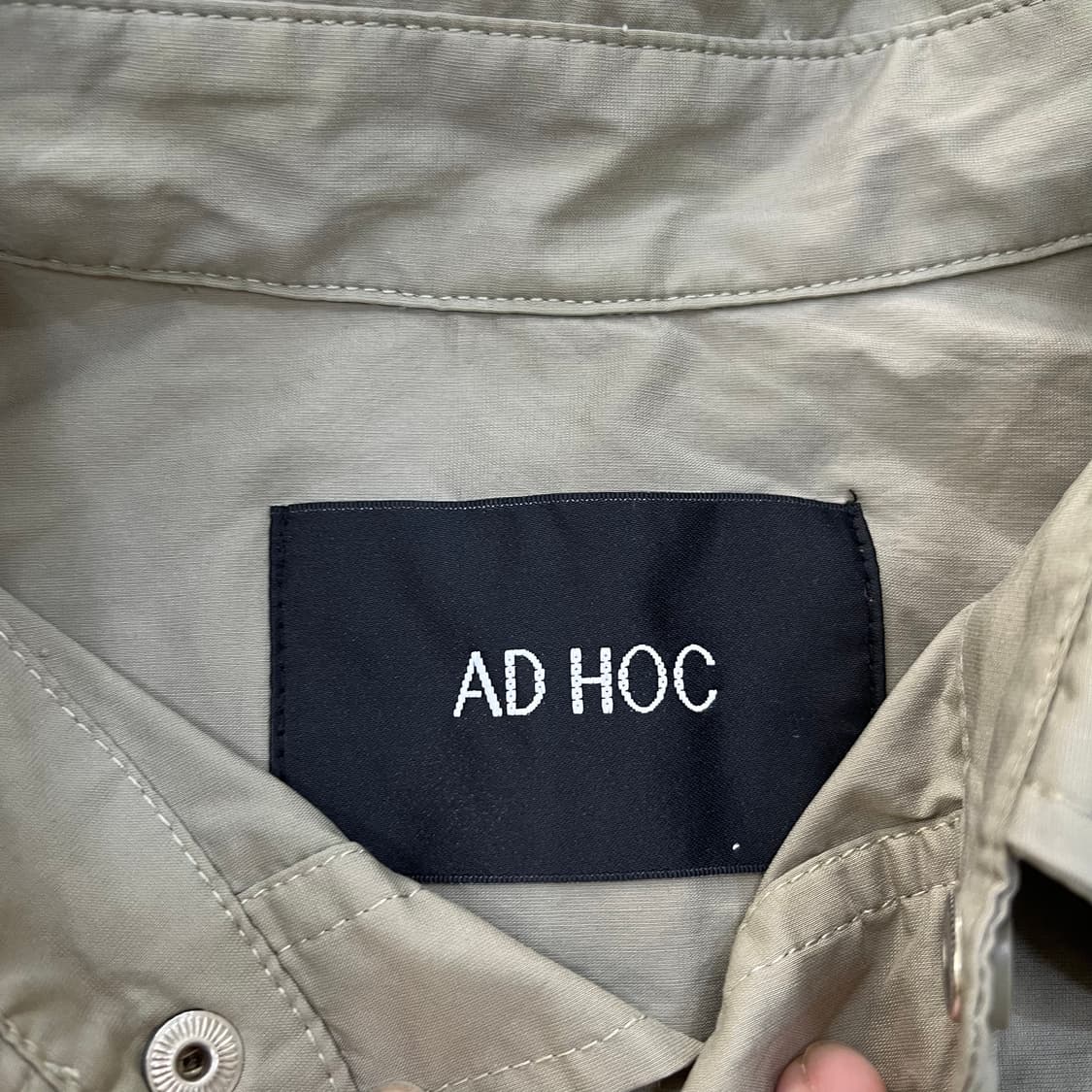 100 애드호크 포켓 셔츠 남방 0310M 상품이미지2