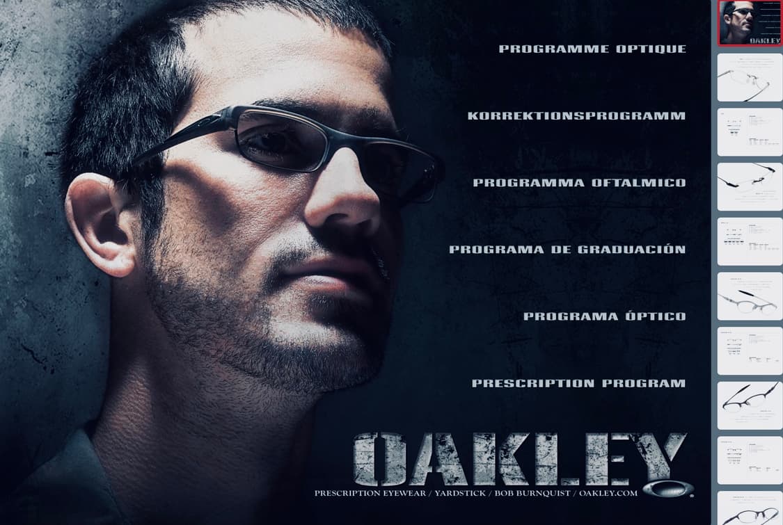 오클리 RX 야드스틱 4.0 매트 블루 미사용 새제품 상품이미지3