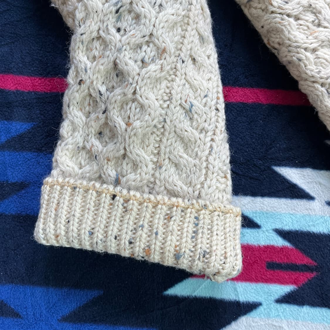 (Aran Crafts)아란크래프트 헤비울 100%가디건(실측확인) 상품이미지6