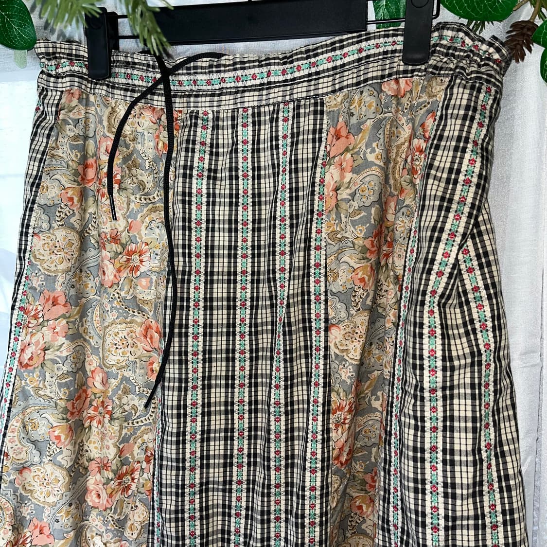 모리패치 레이스 스커트 (허리끈조절) 상품이미지5