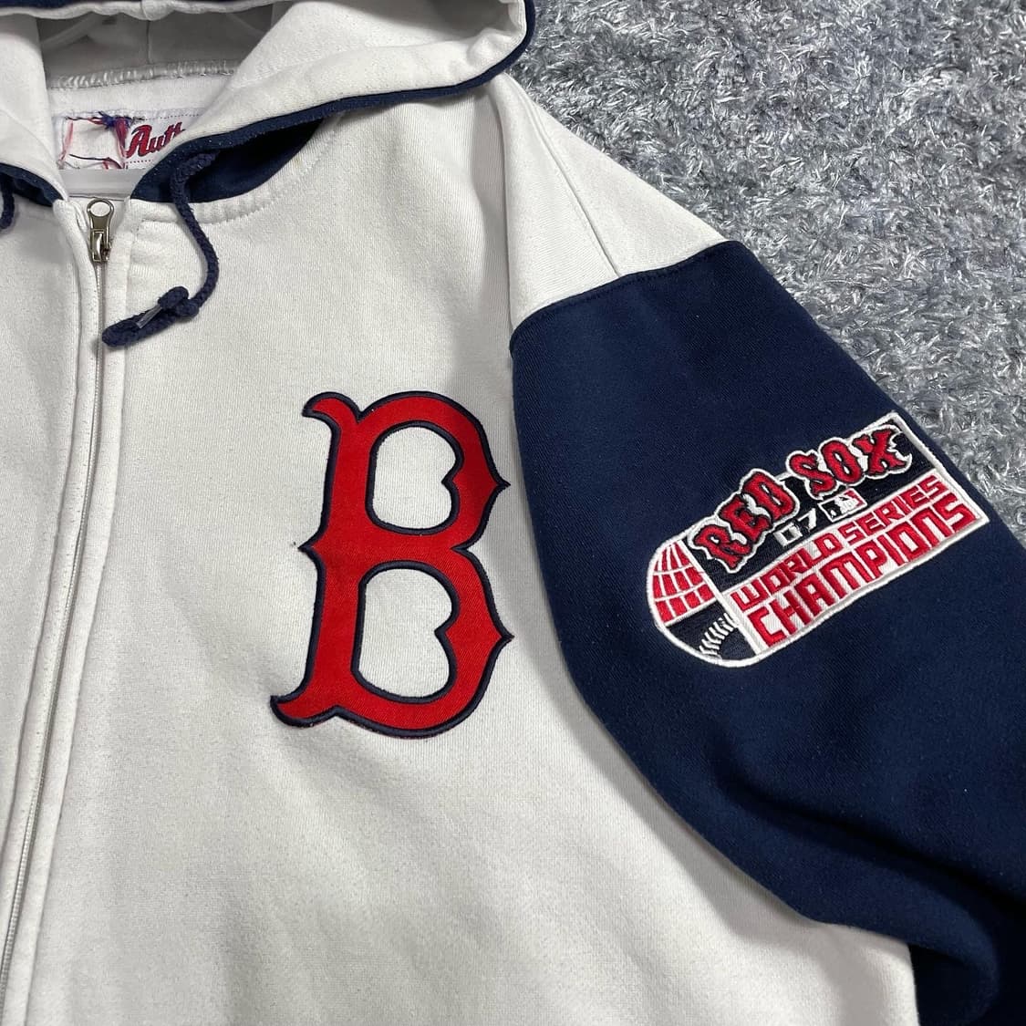 Majestic 마제스틱 레드삭스 후드집업 상품이미지4