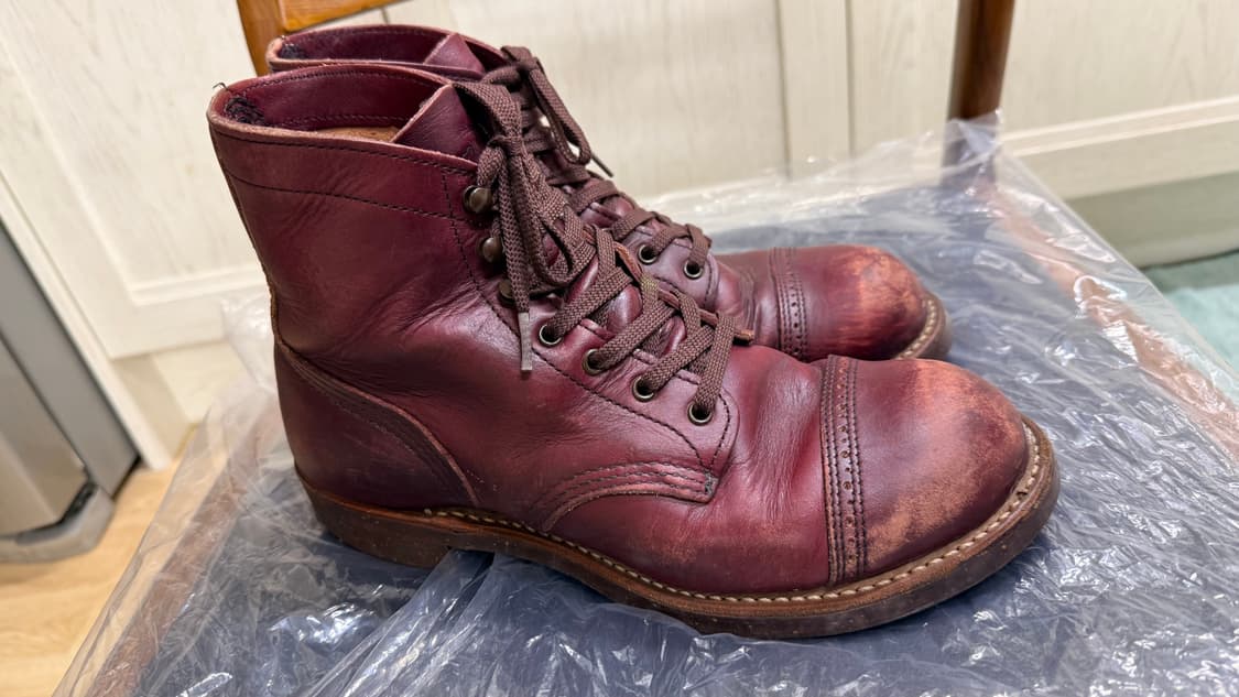 레드윙 8012 아이언레인저 버건디 (Size 7D / 250) 상품이미지1