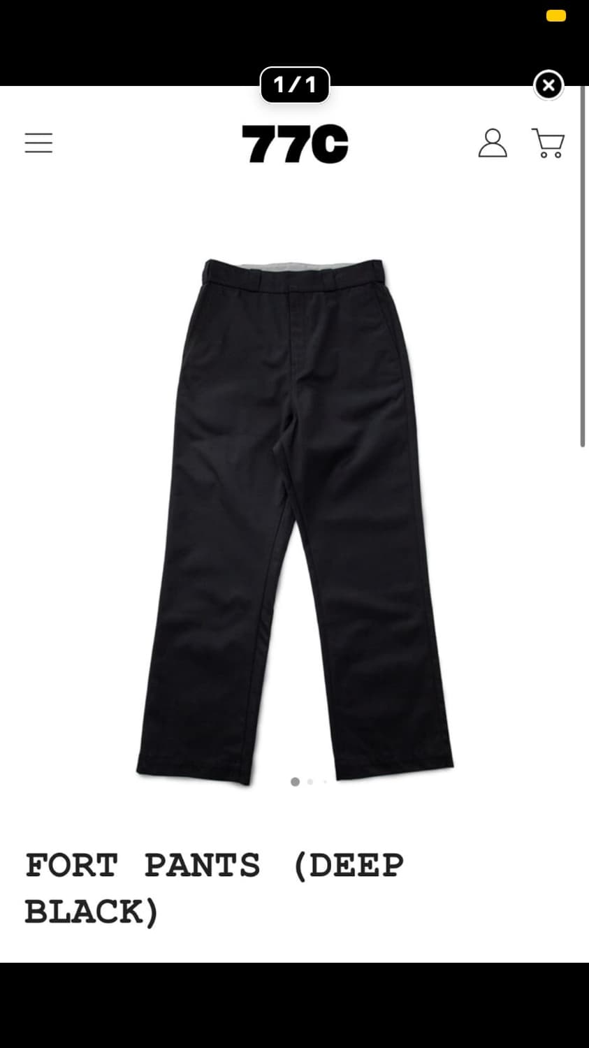 77c 포트팬츠 34,36사이즈 구합니다 상품이미지1