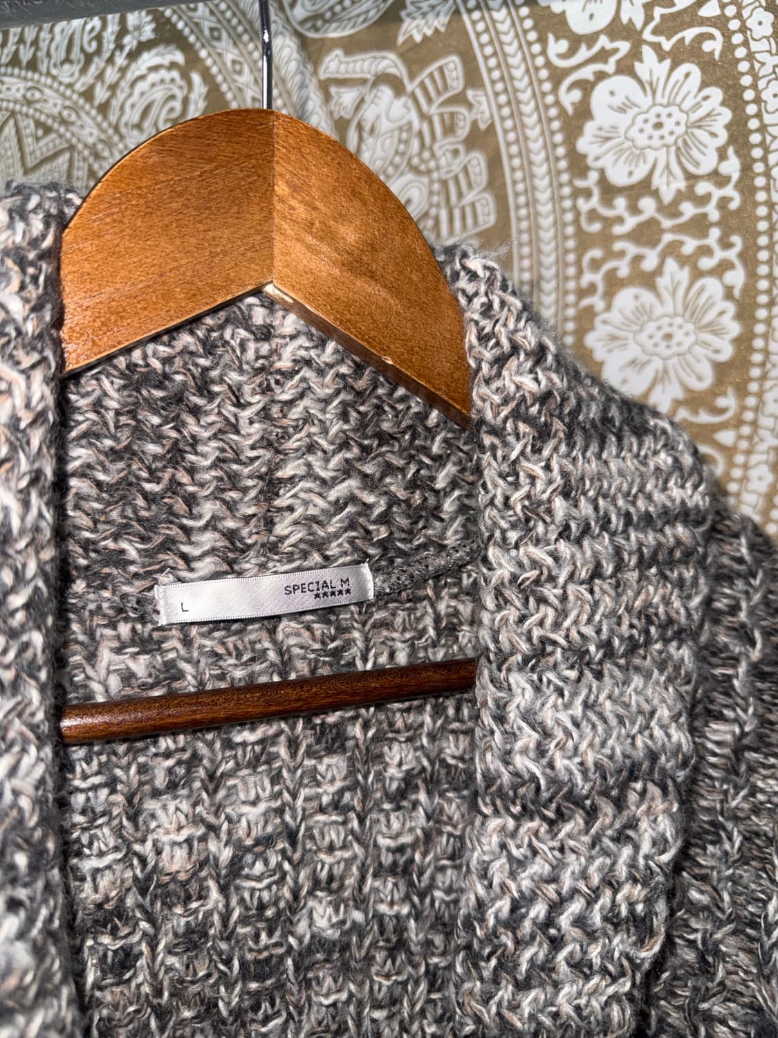 Special 빈티지 숄카라 니트 가디건  상품이미지4