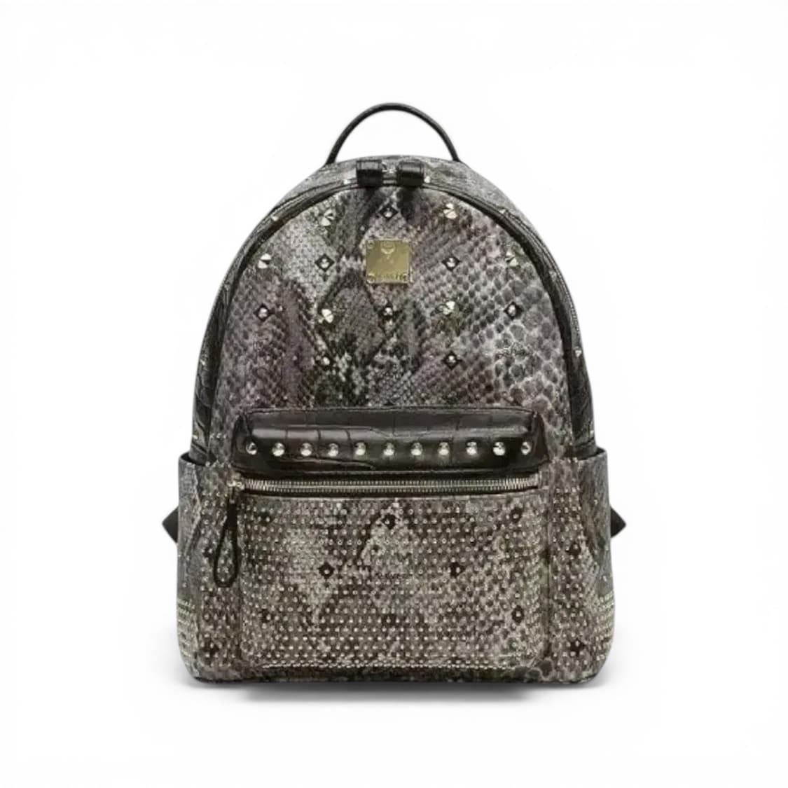 MCM 뱀피 스터드 백팩  상품이미지1