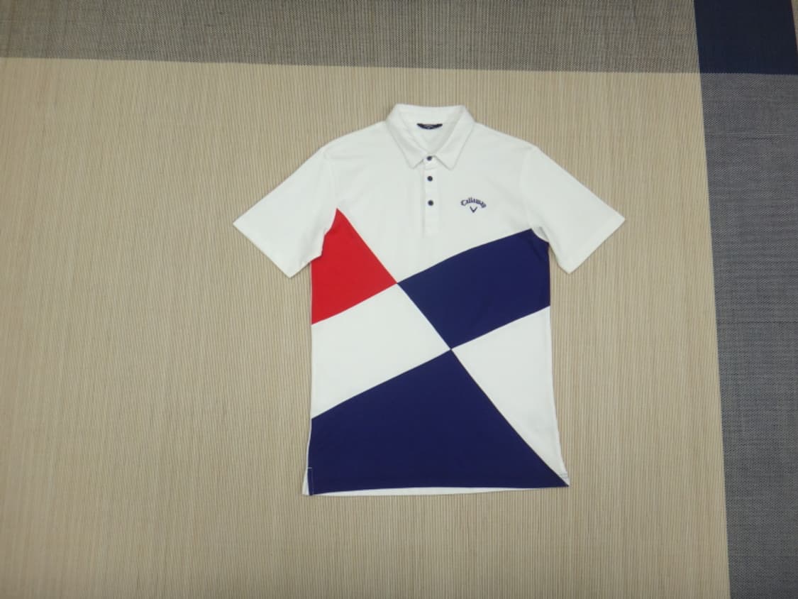 (95) 캘러웨이 골프 남성용 카라넥 반팔 티셔츠 상품이미지1